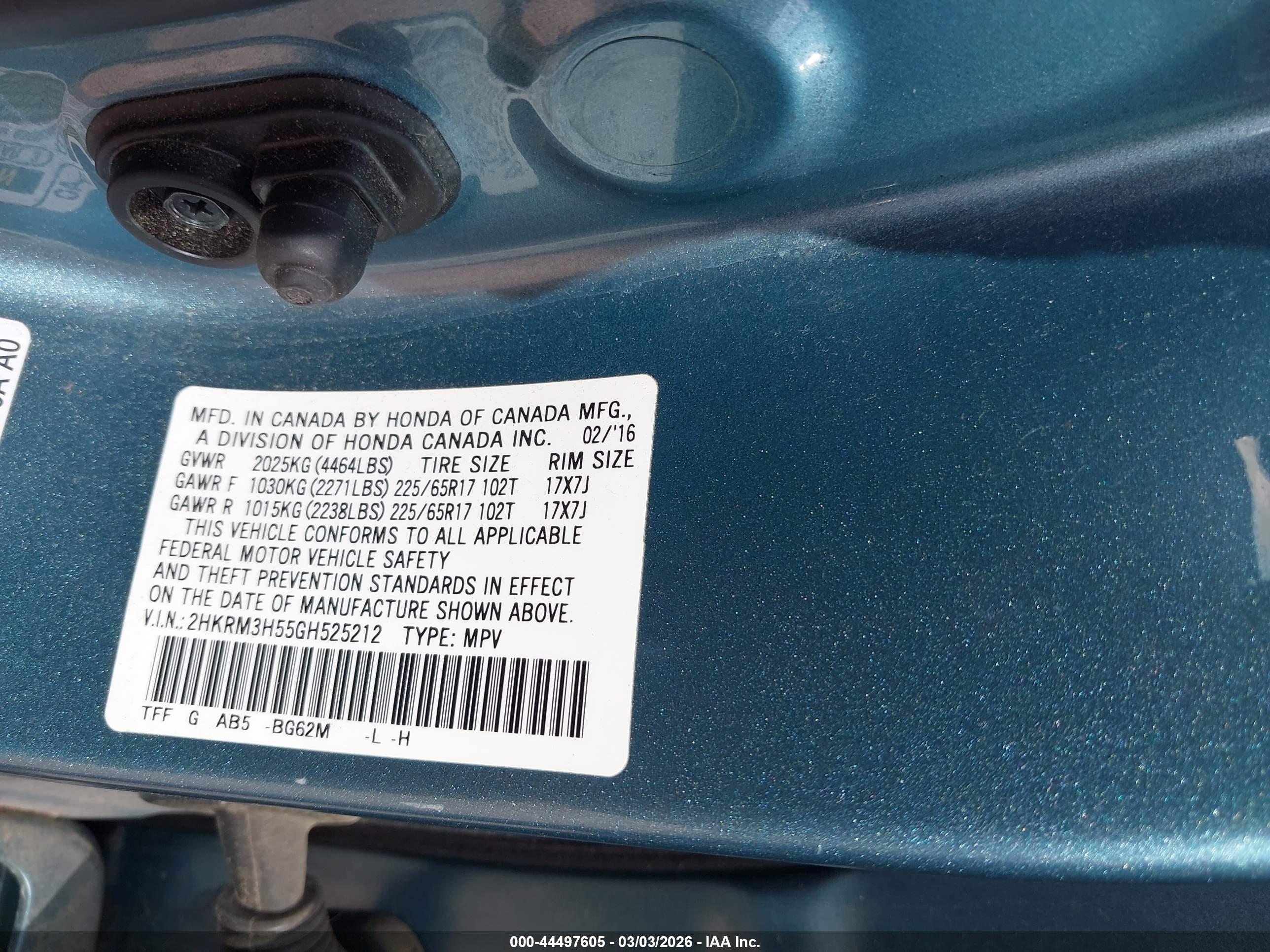 HONDA CR-V image 9