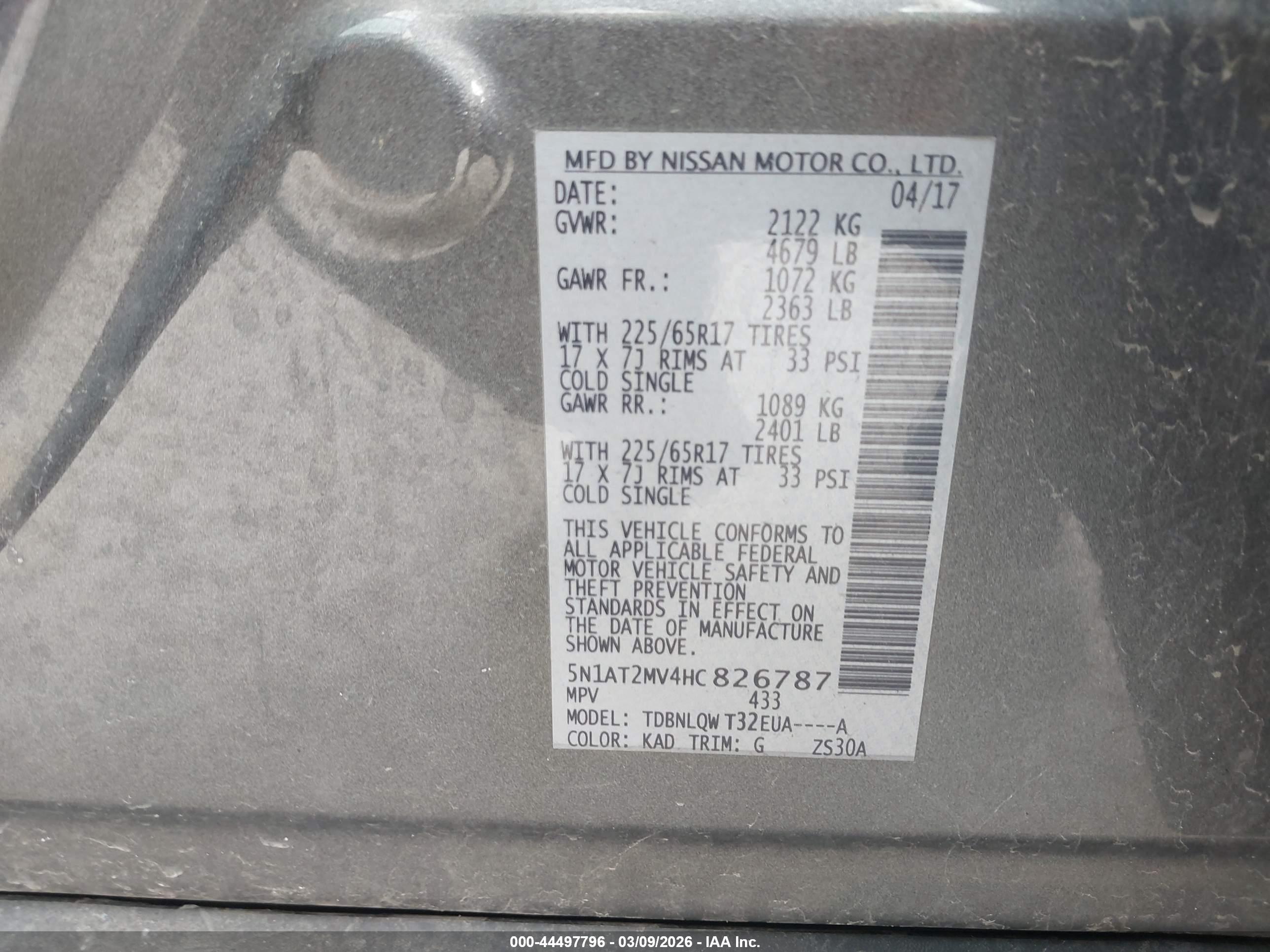 NISSAN ROGUE image 9
