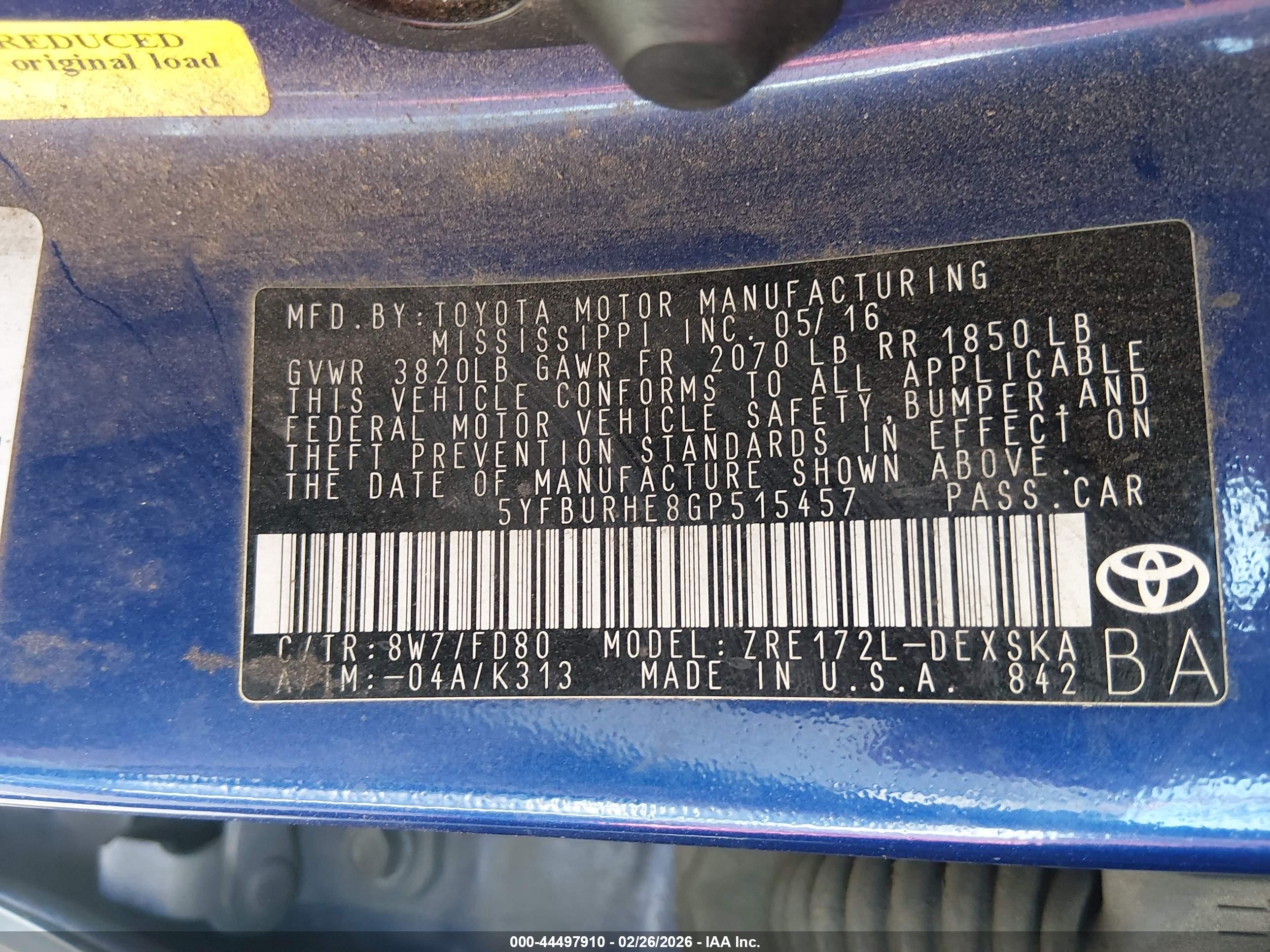 TOYOTA COROLLA image 9