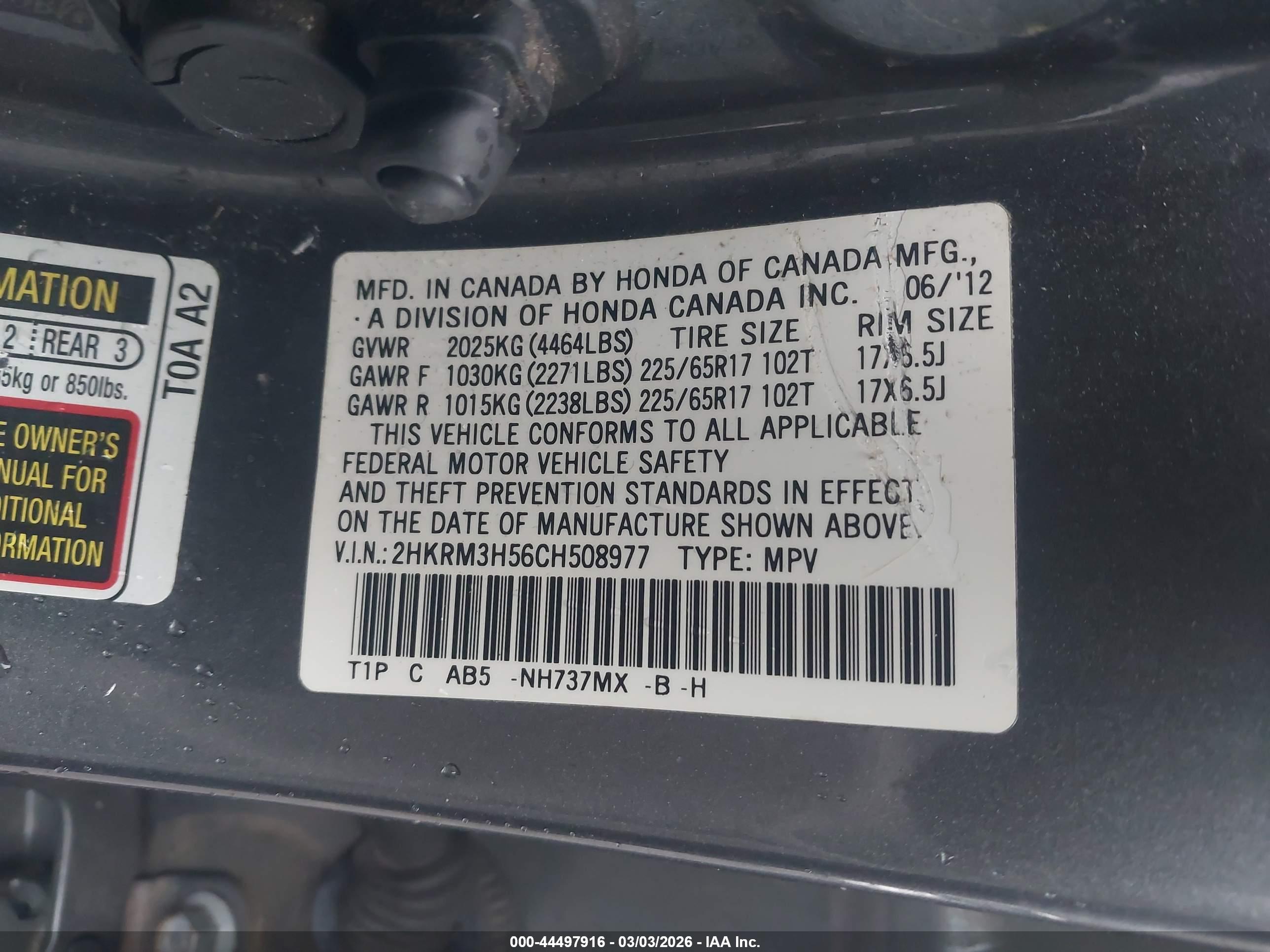 HONDA CR-V image 9