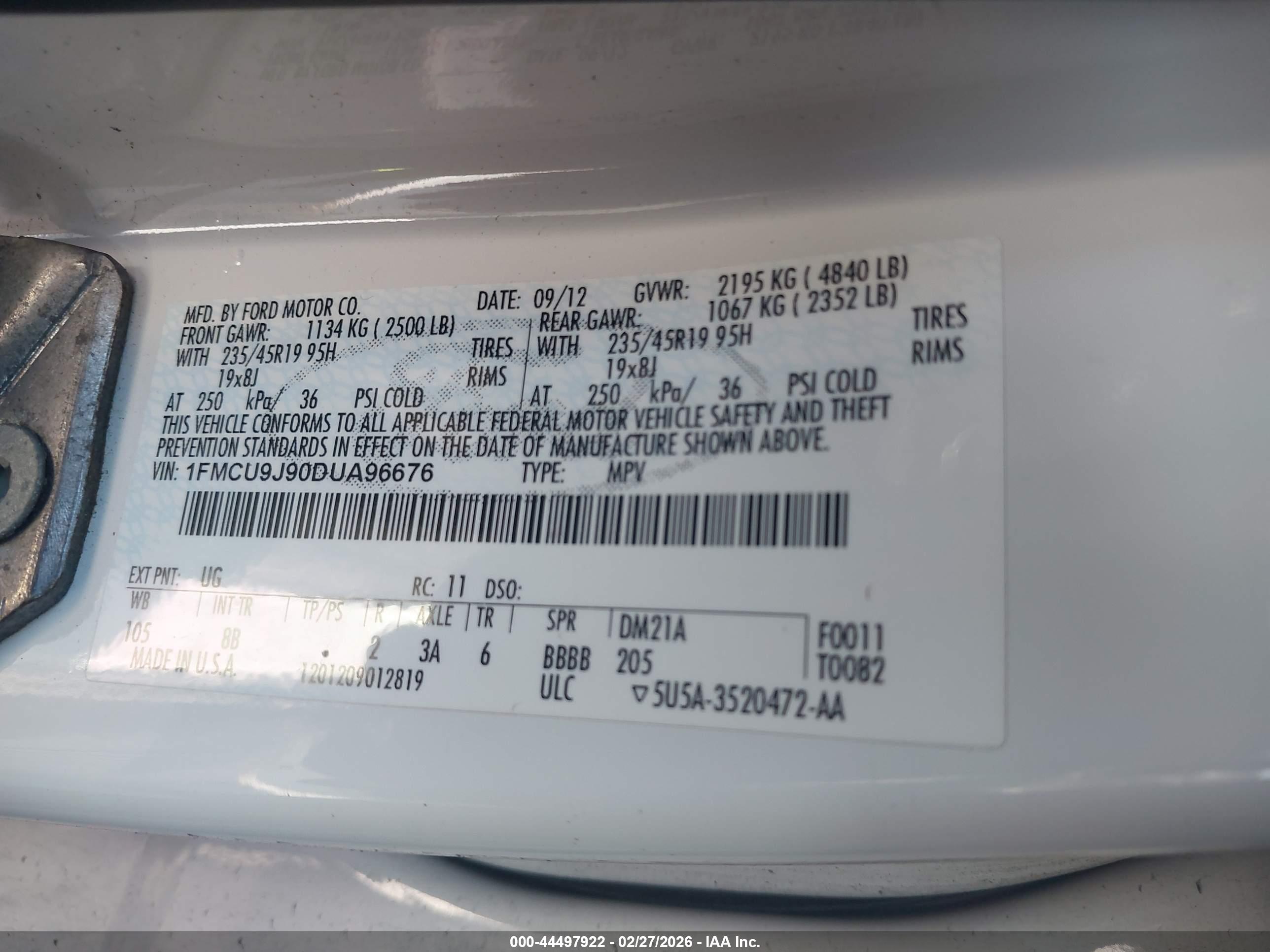 FORD ESCAPE image 9