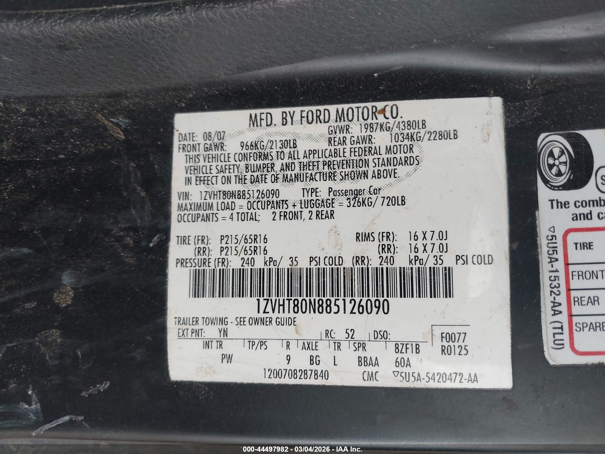 FORD MUSTANG image 9