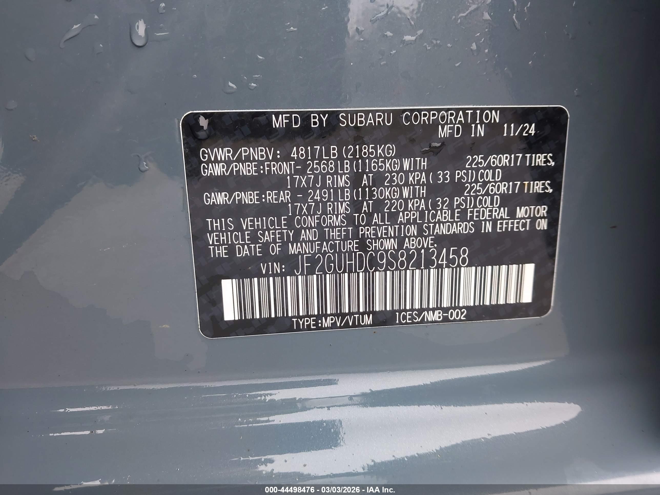 SUBARU CROSSTREK image 9
