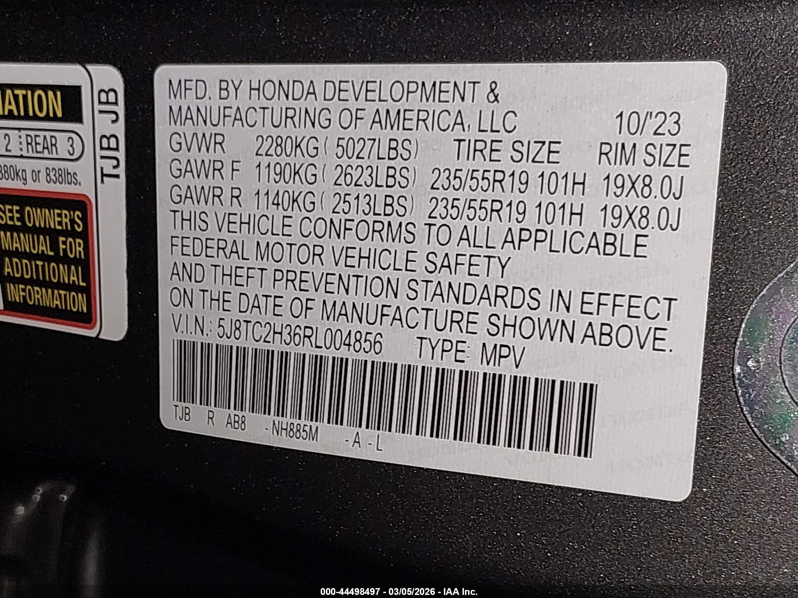 ACURA RDX image 9