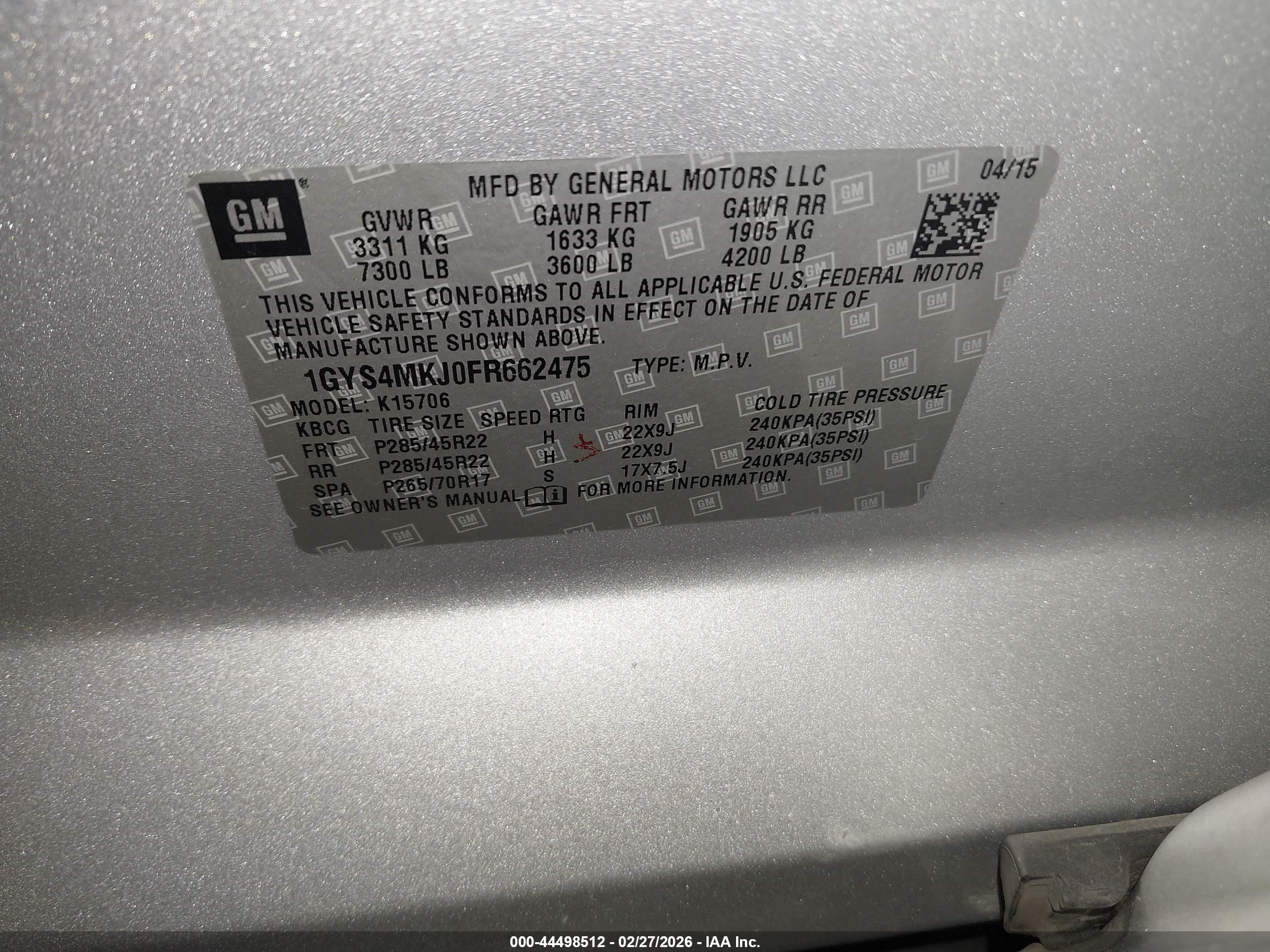 CADILLAC ESCALADE image 9