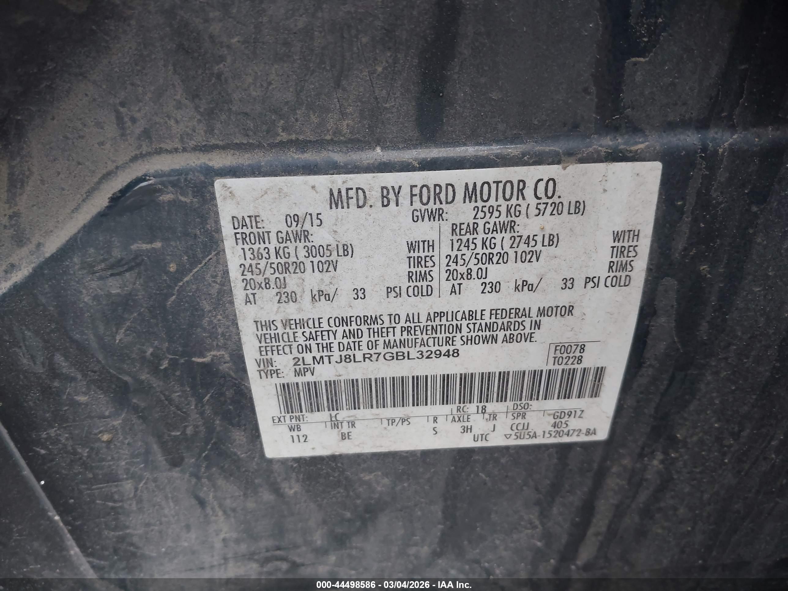 LINCOLN MKX image 9