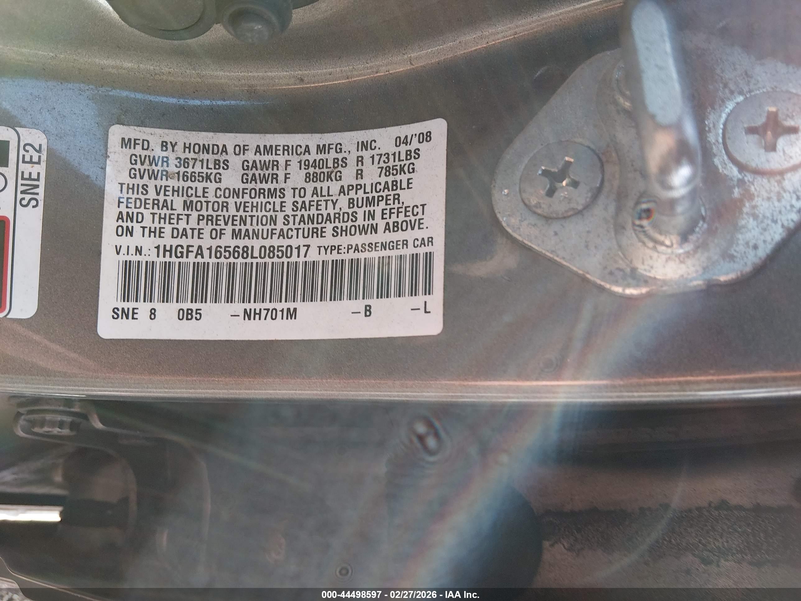 HONDA CIVIC image 9
