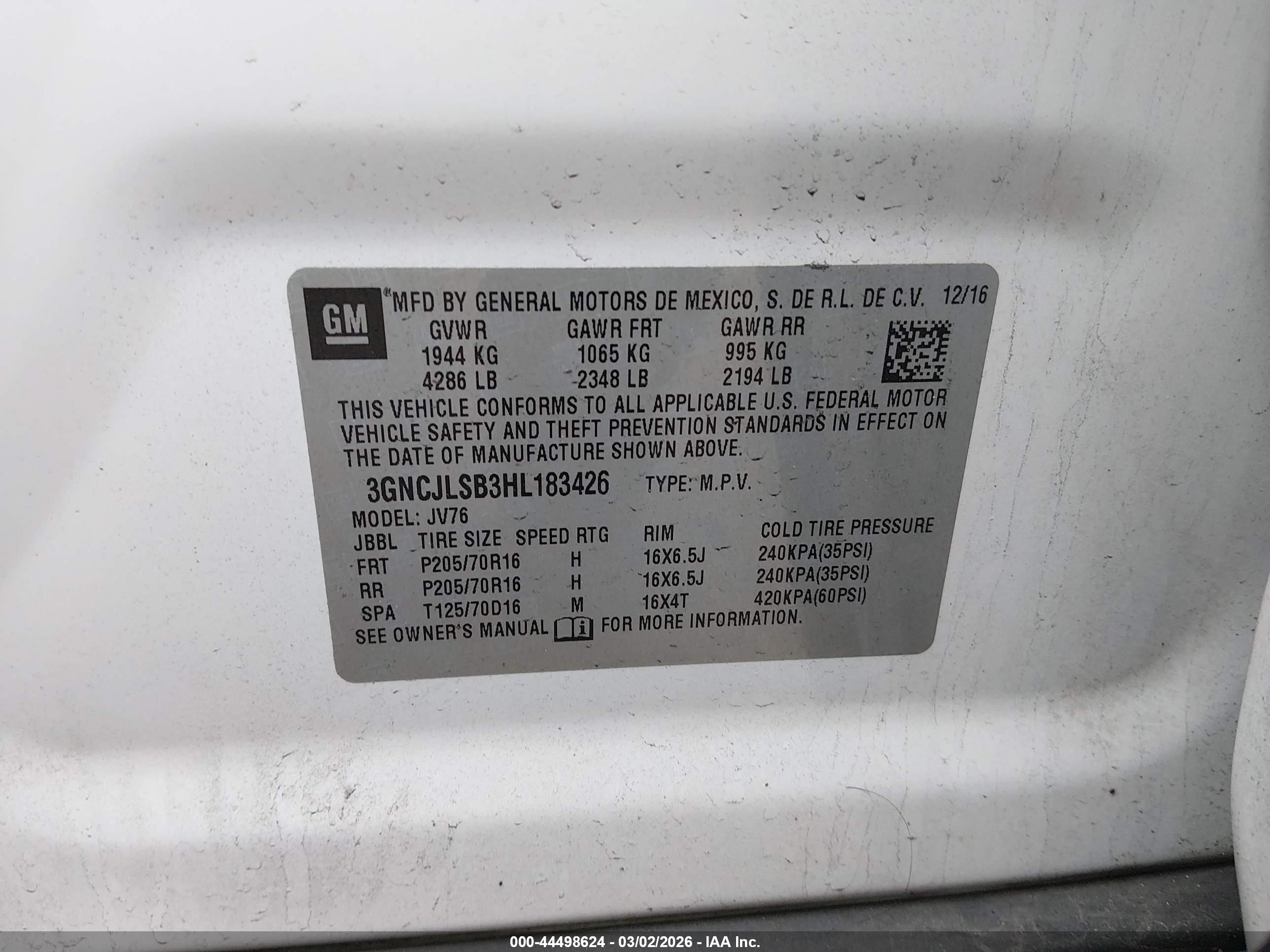 CHEVROLET TRAX image 9