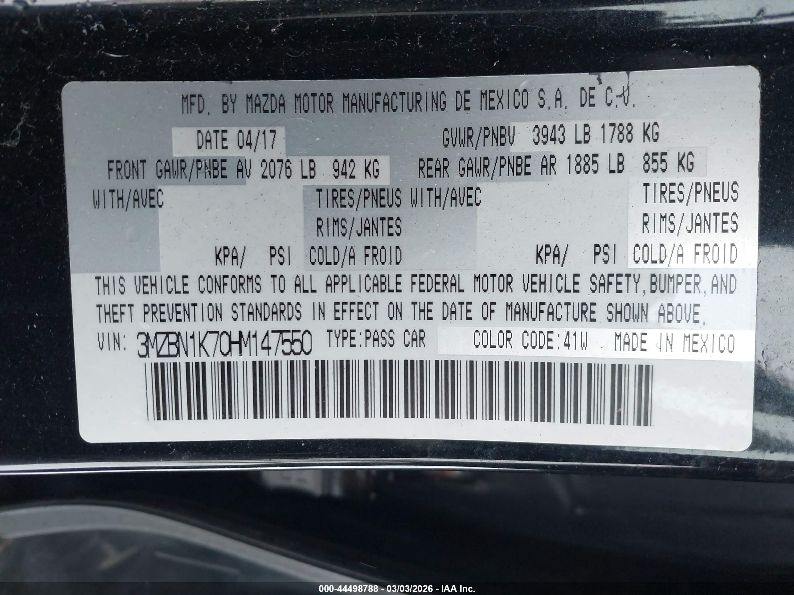 MAZDA MAZDA3 image 9