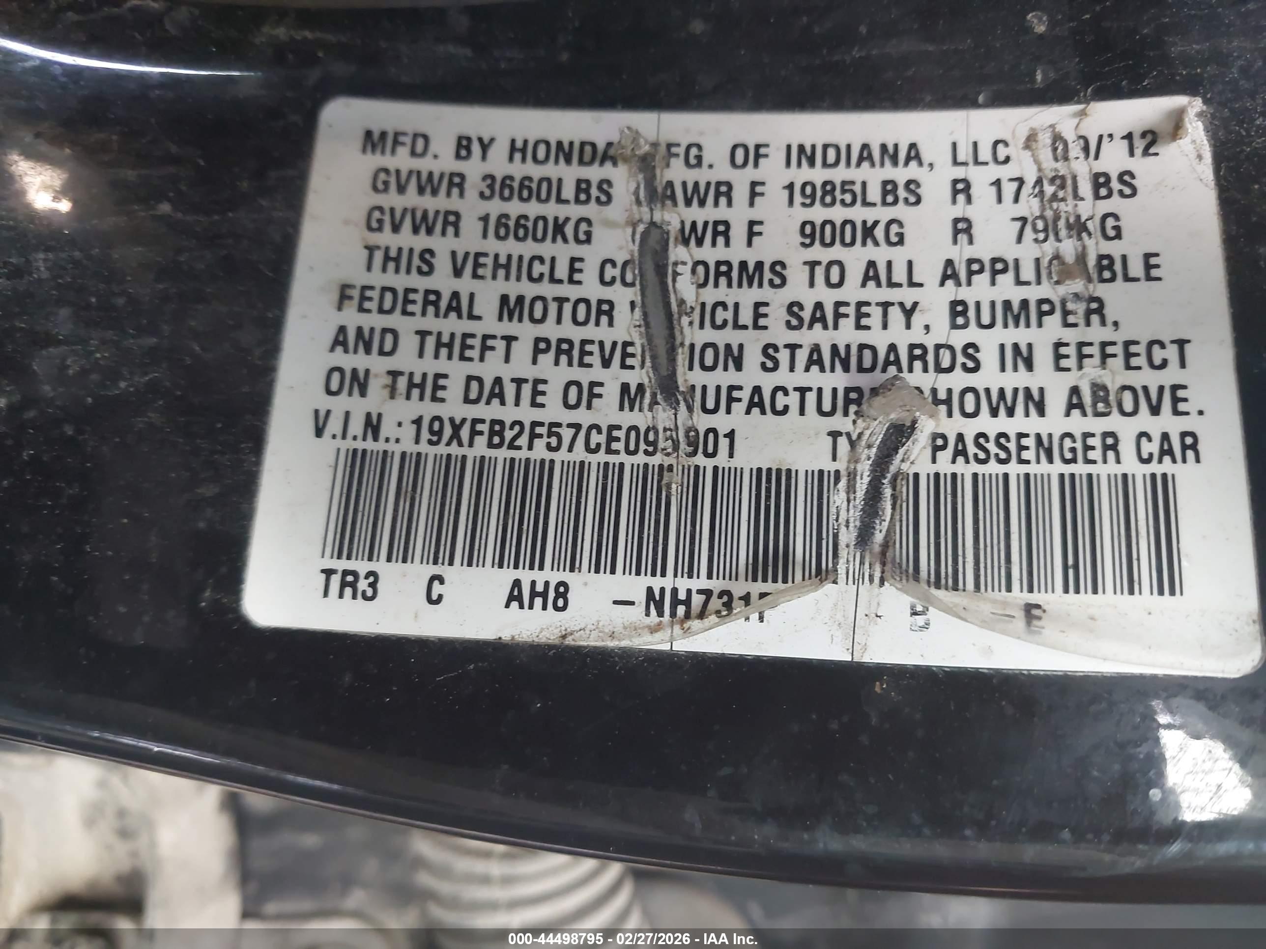 HONDA CIVIC image 9