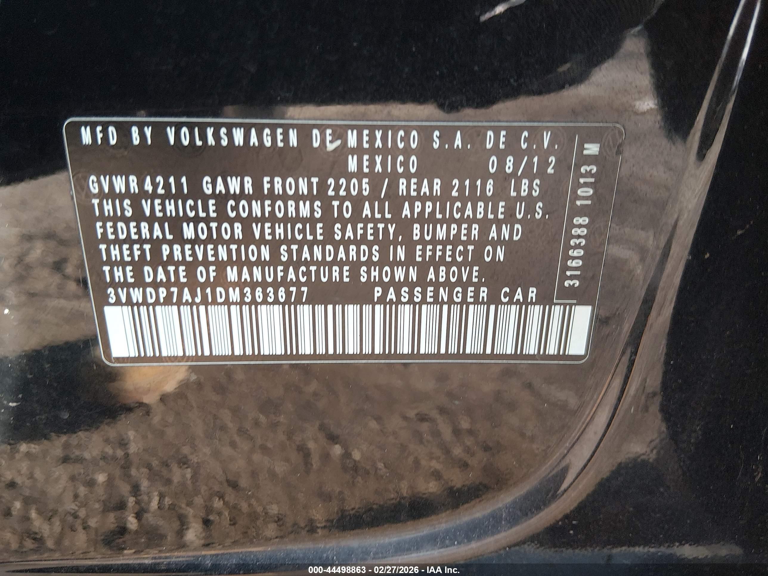 VOLKSWAGEN JETTA image 9
