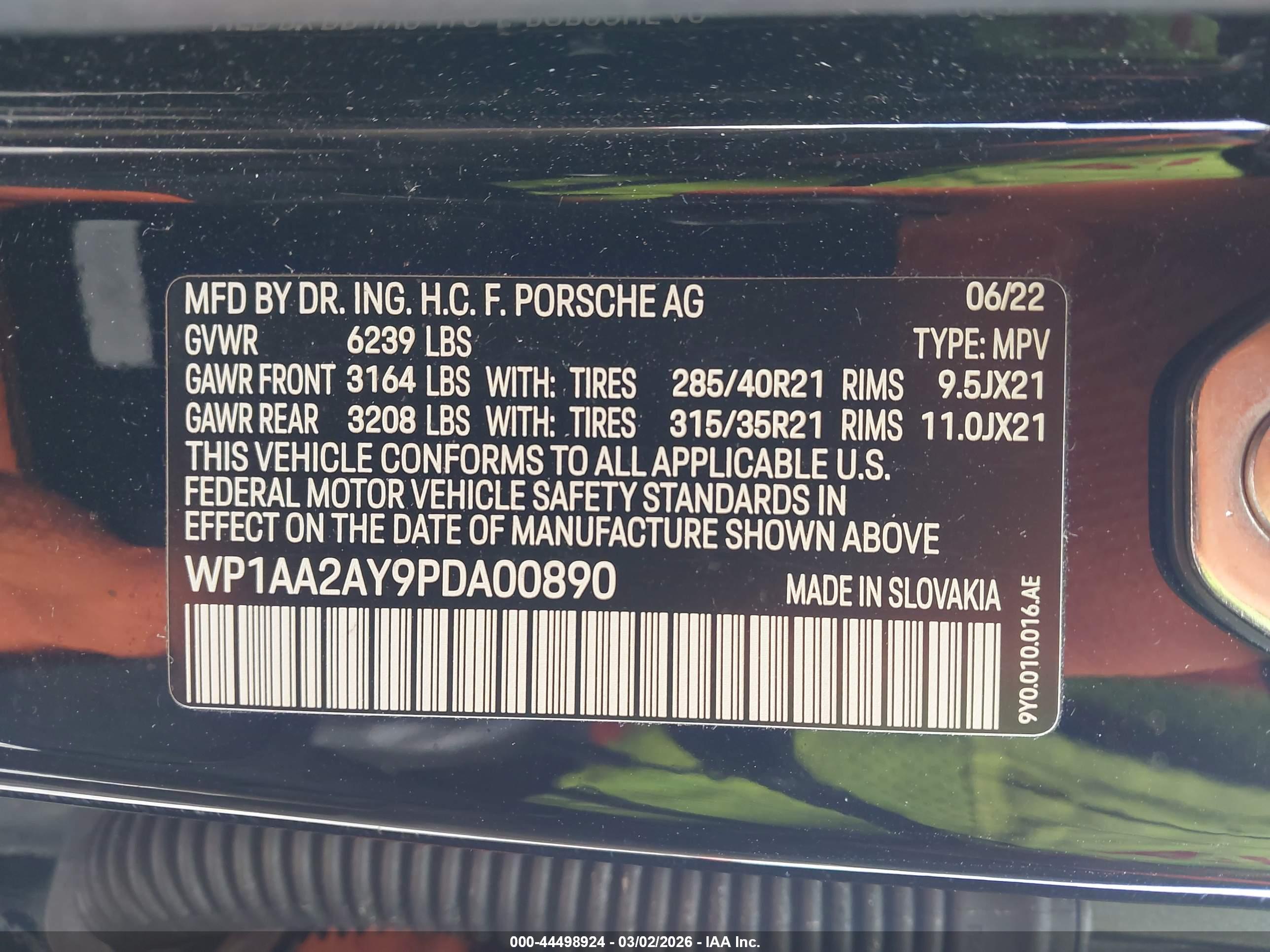 PORSCHE CAYENNE image 9
