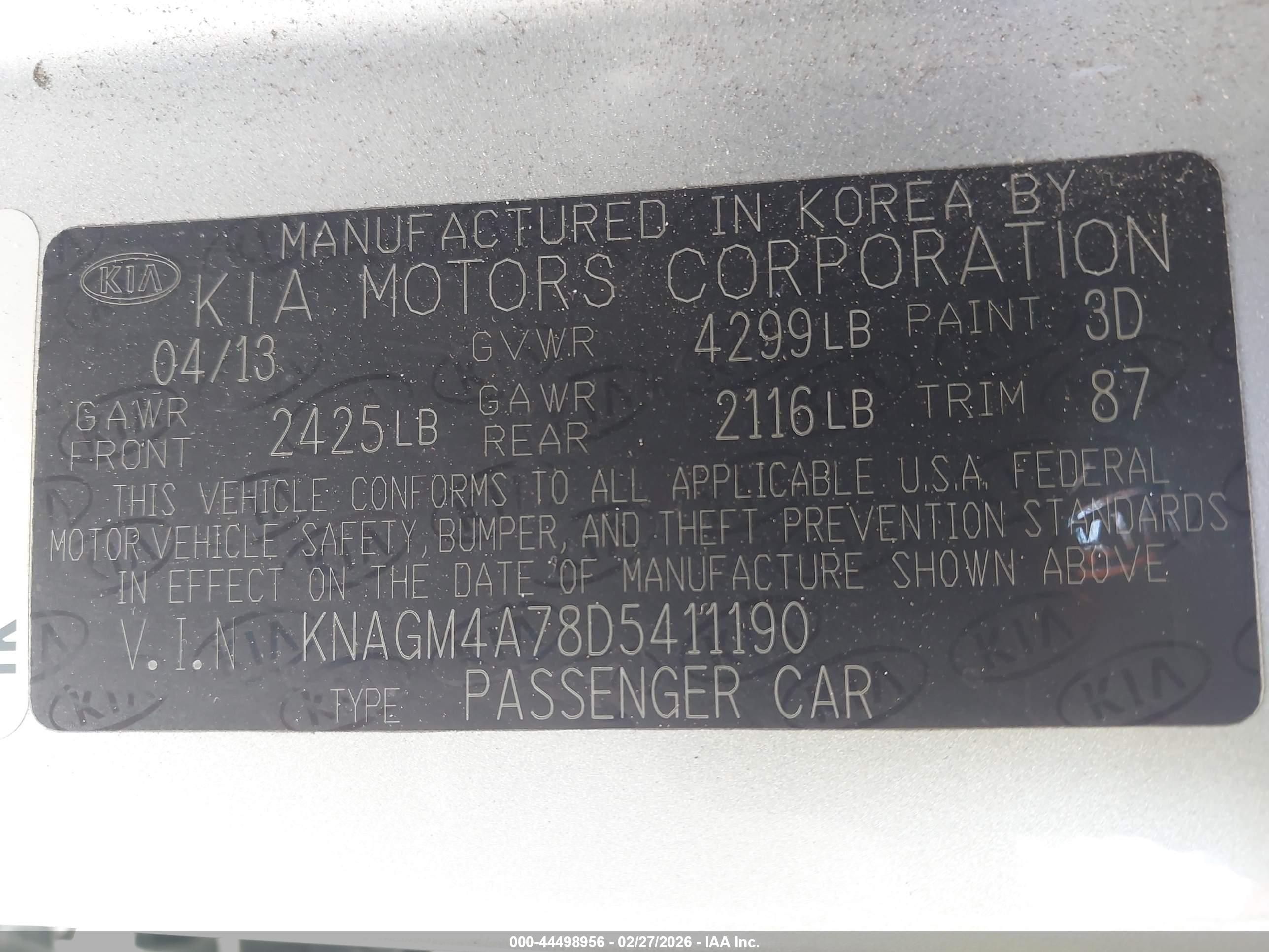 KIA OPTIMA image 9