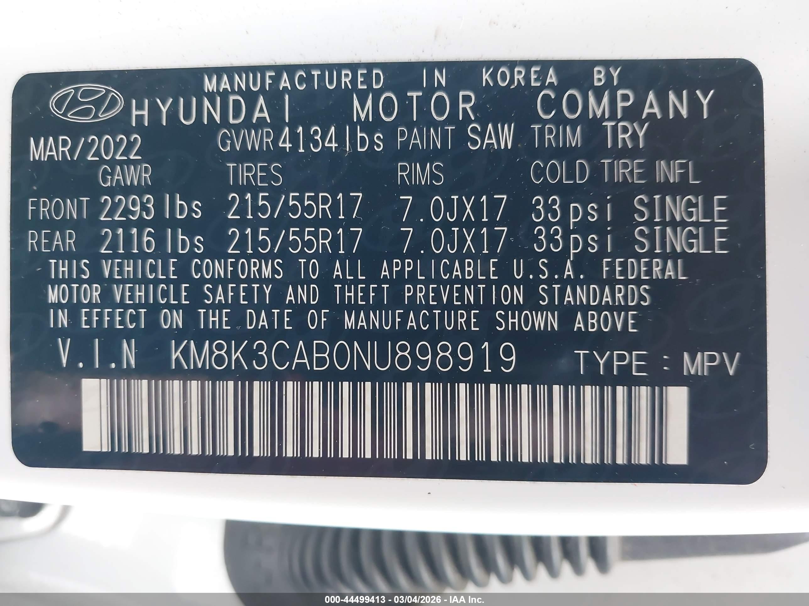 HYUNDAI KONA image 9