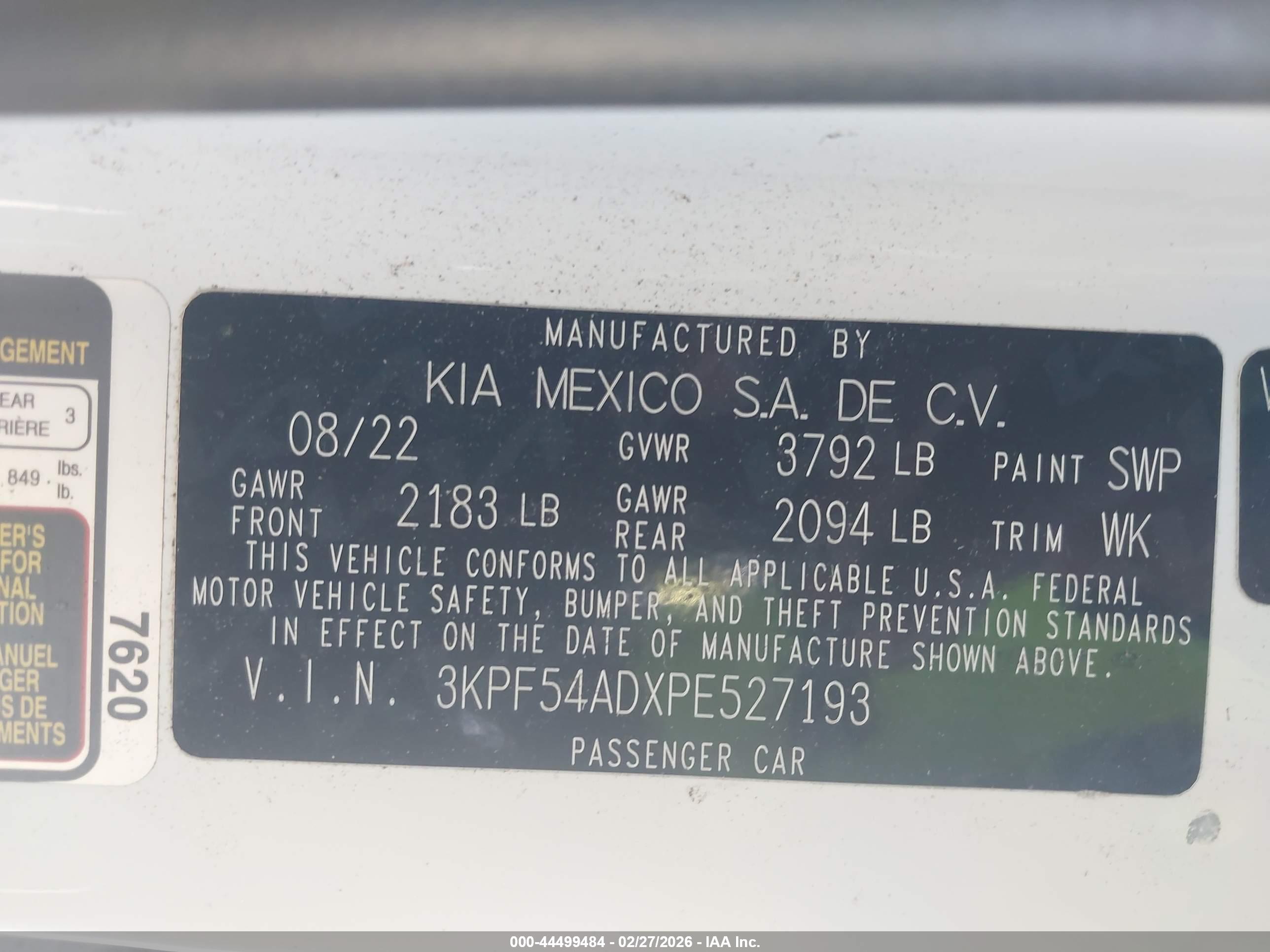 KIA FORTE image 9