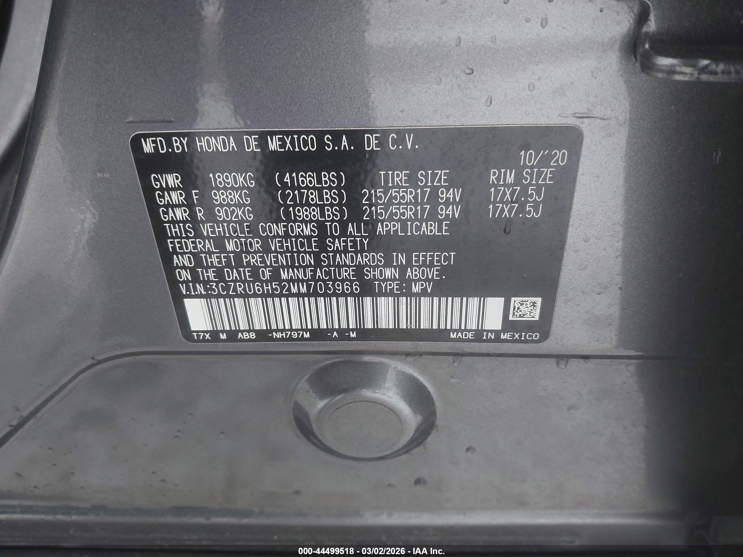 HONDA HR-V image 9