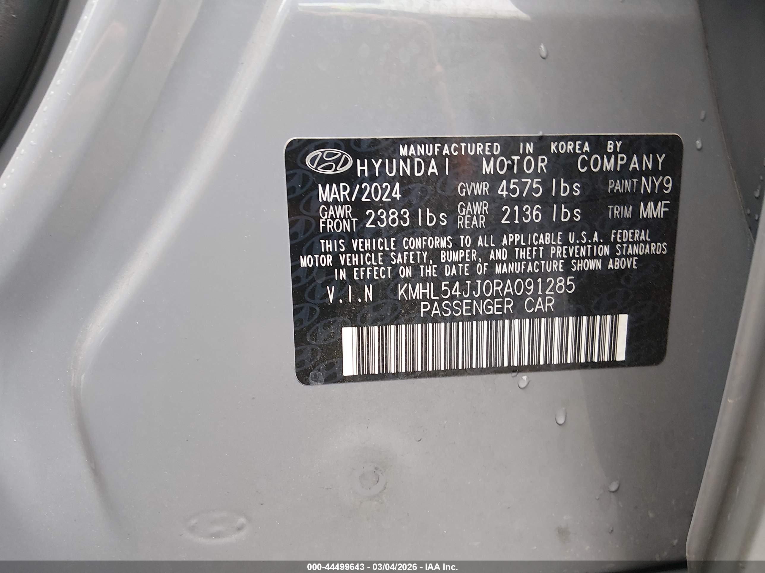 HYUNDAI SONATA image 9