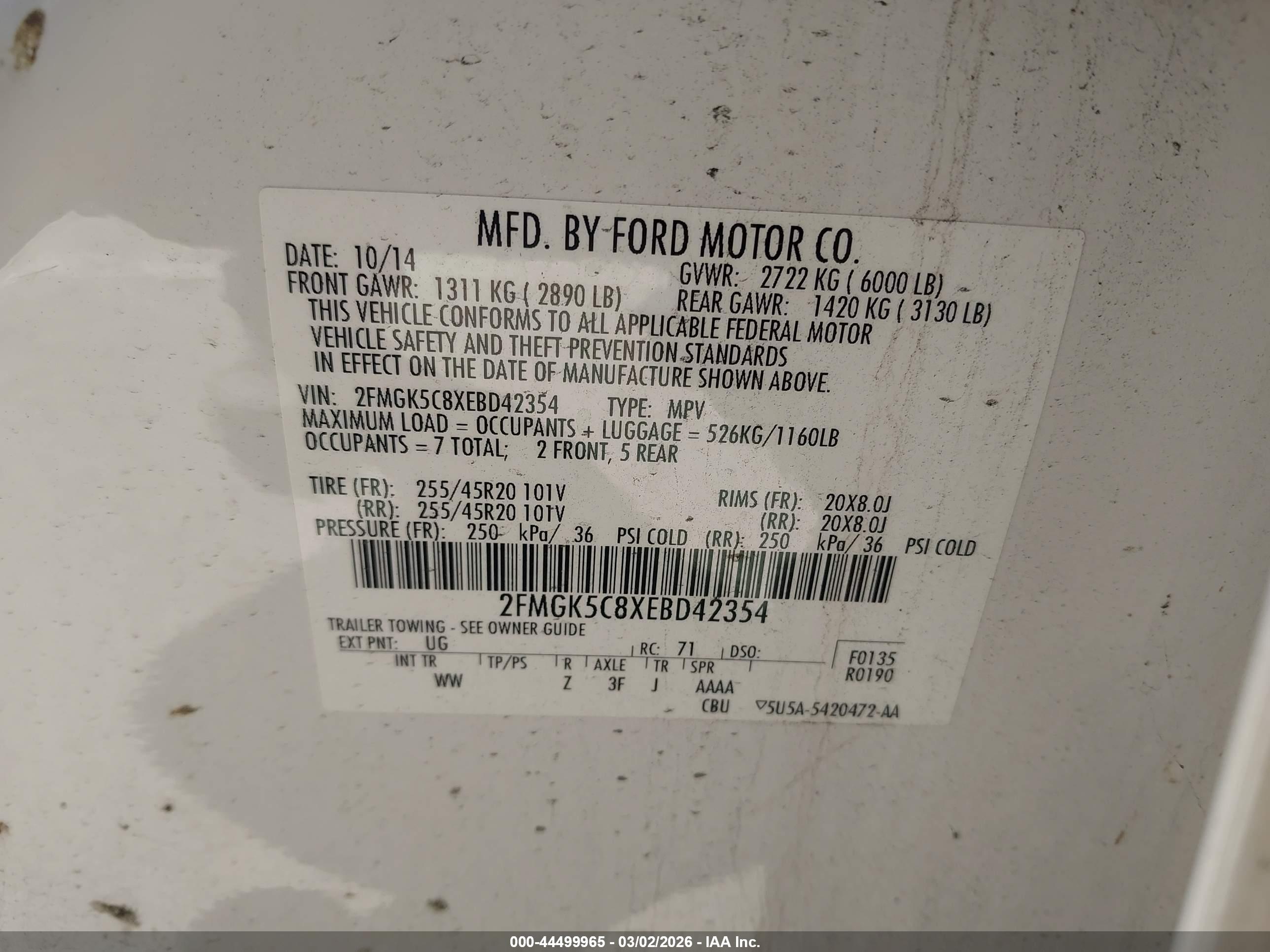 FORD FLEX image 9