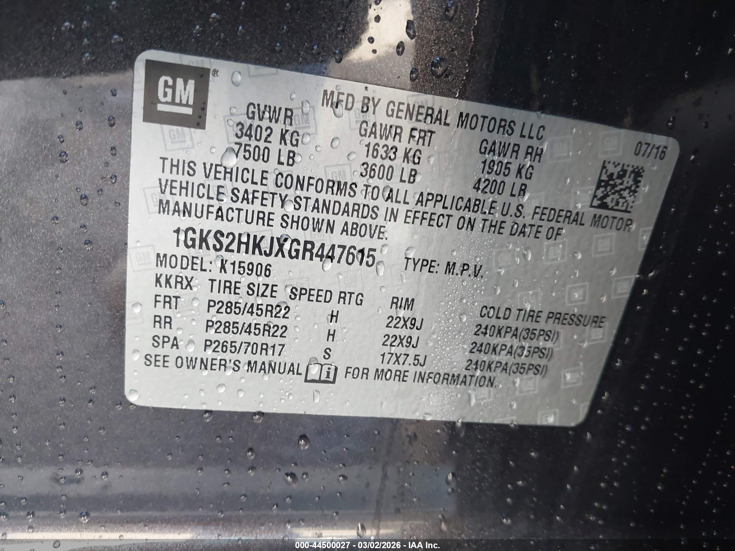 GMC YUKON image 9