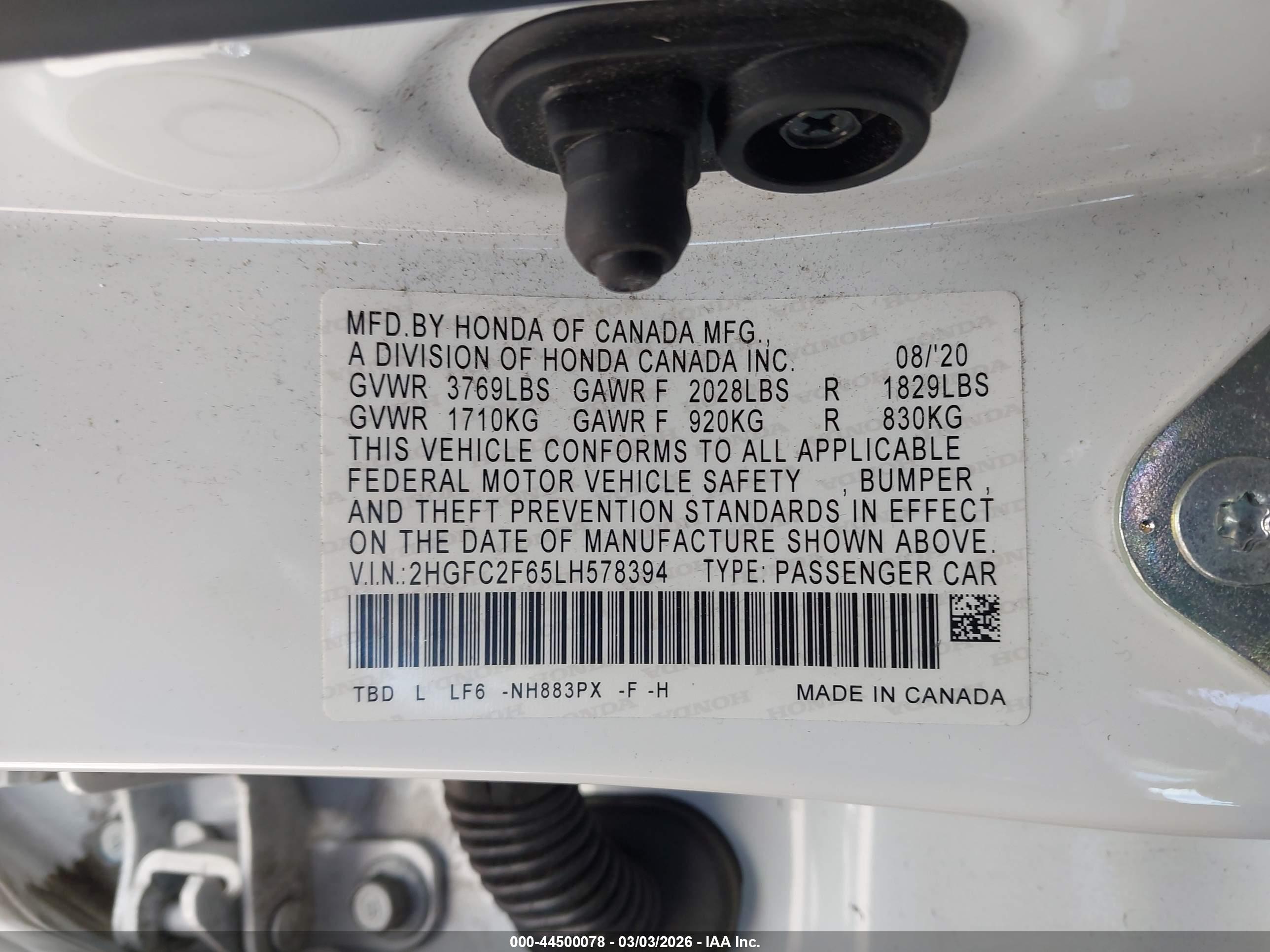 HONDA CIVIC image 9