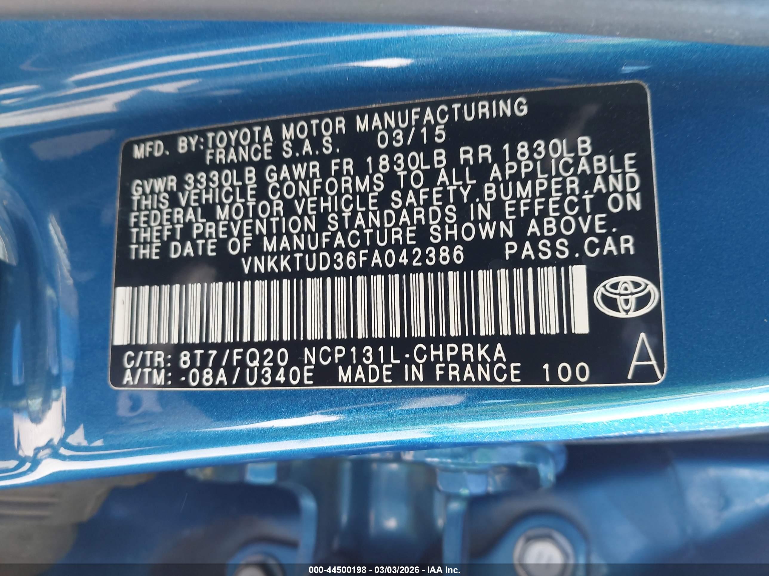 TOYOTA YARIS image 9