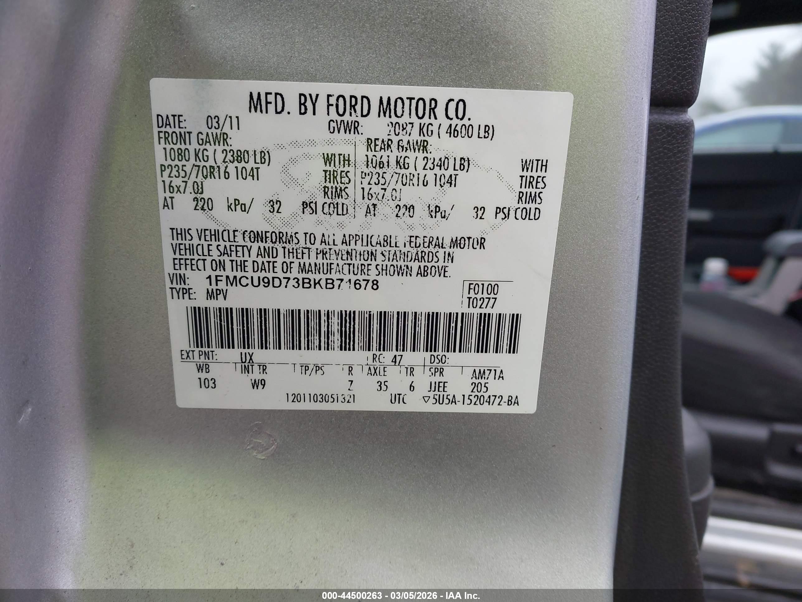 FORD ESCAPE image 9