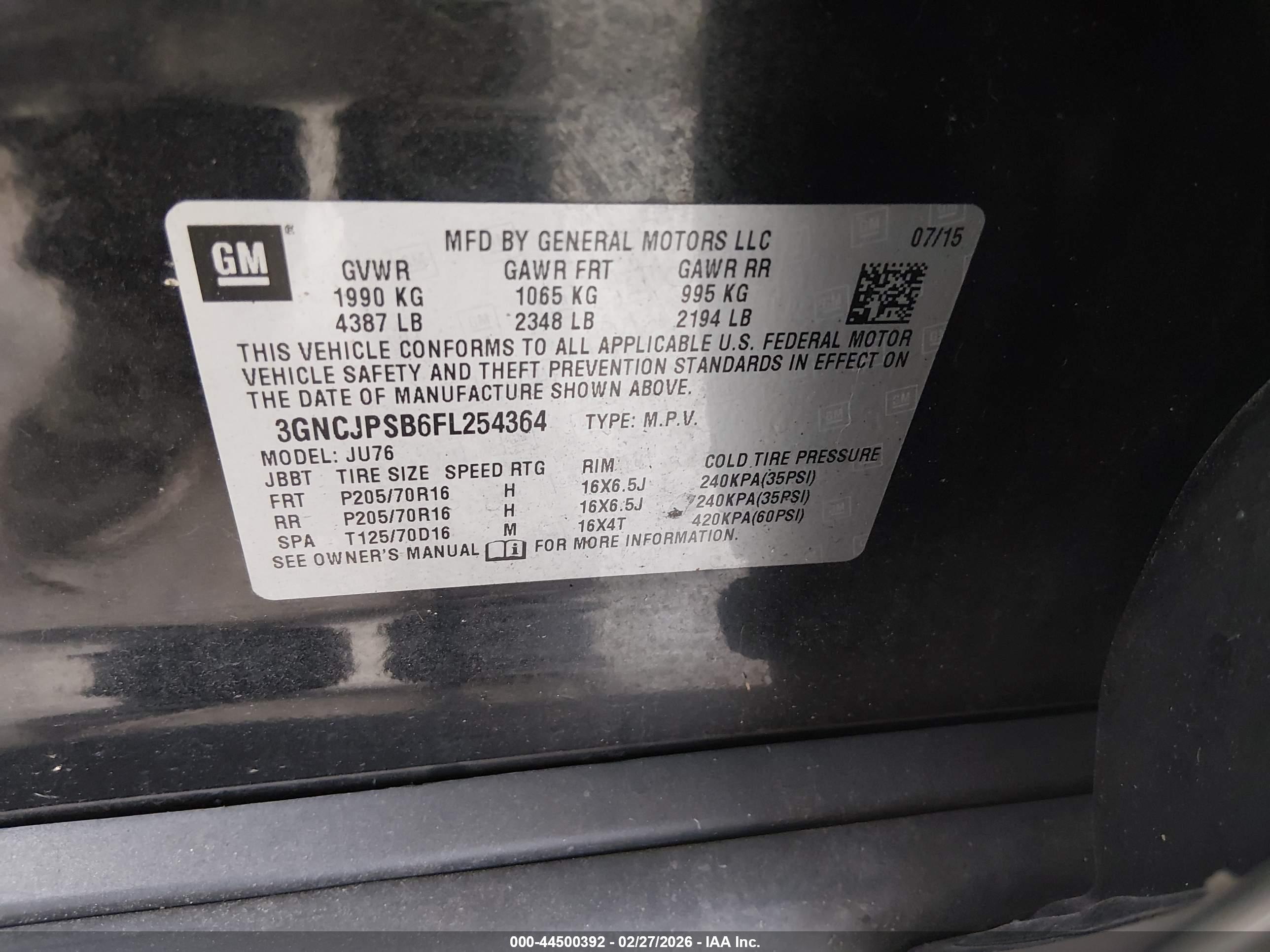 CHEVROLET TRAX image 9