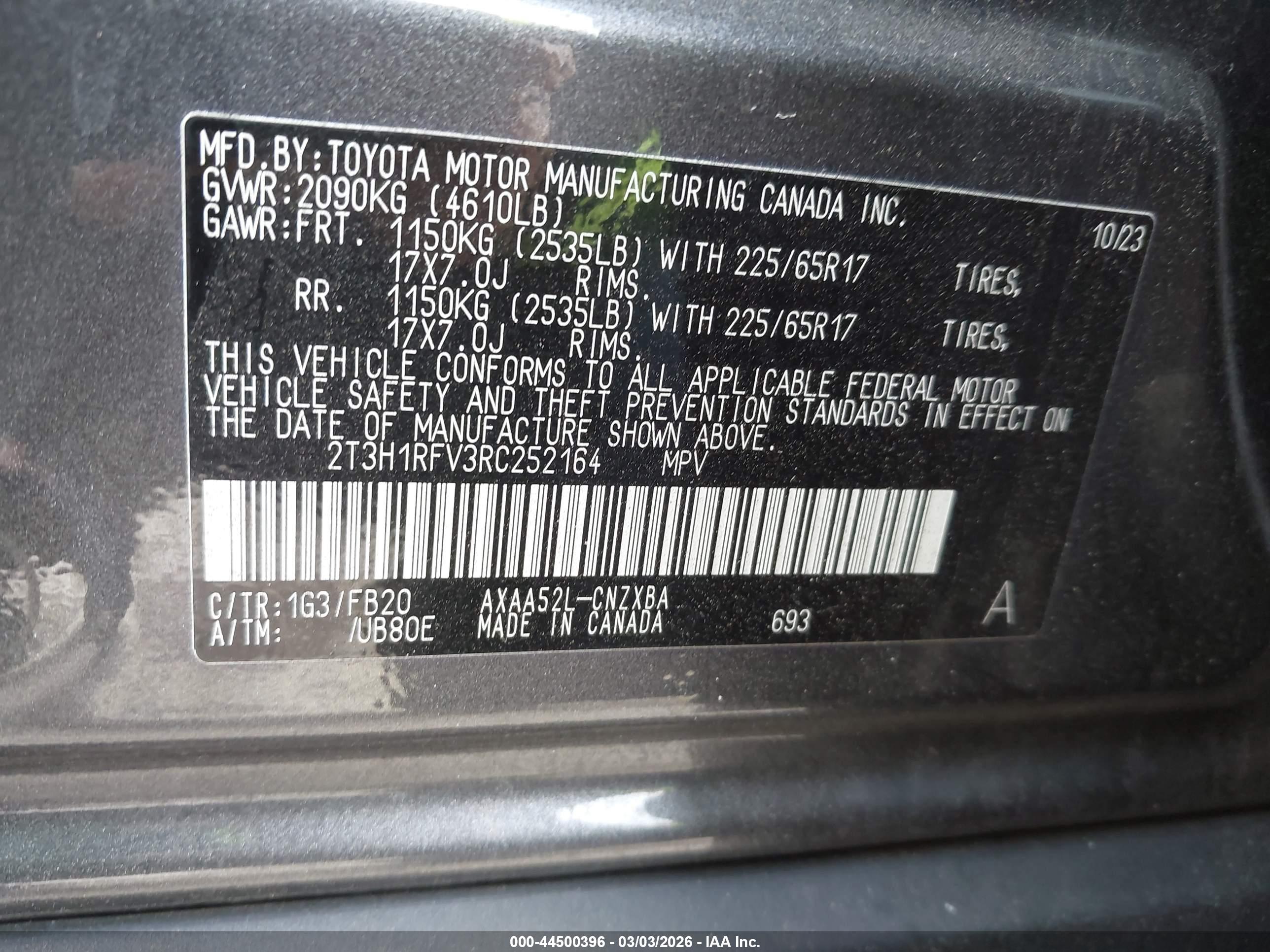 TOYOTA RAV4 image 9