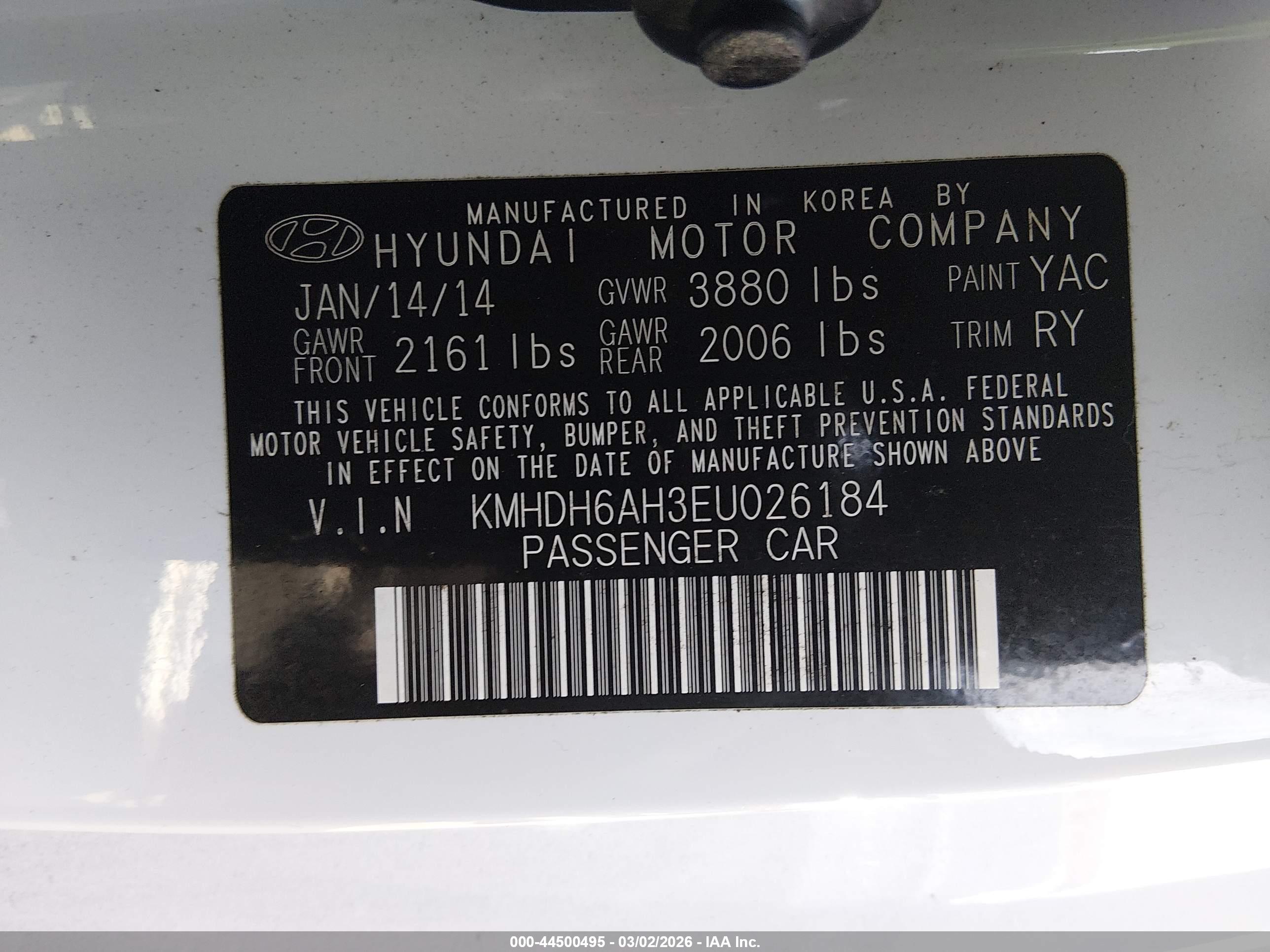 HYUNDAI ELANTRA image 9