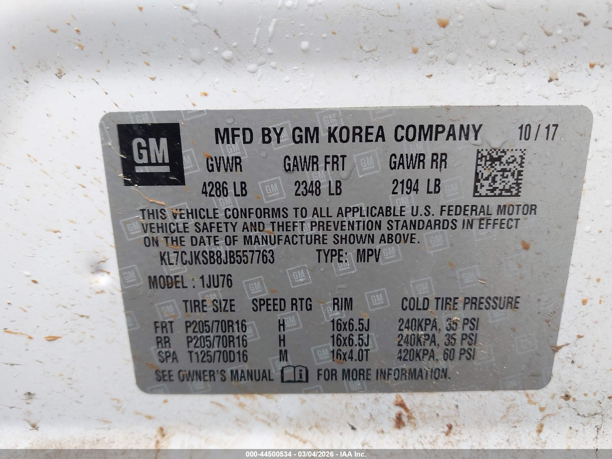 CHEVROLET TRAX image 9