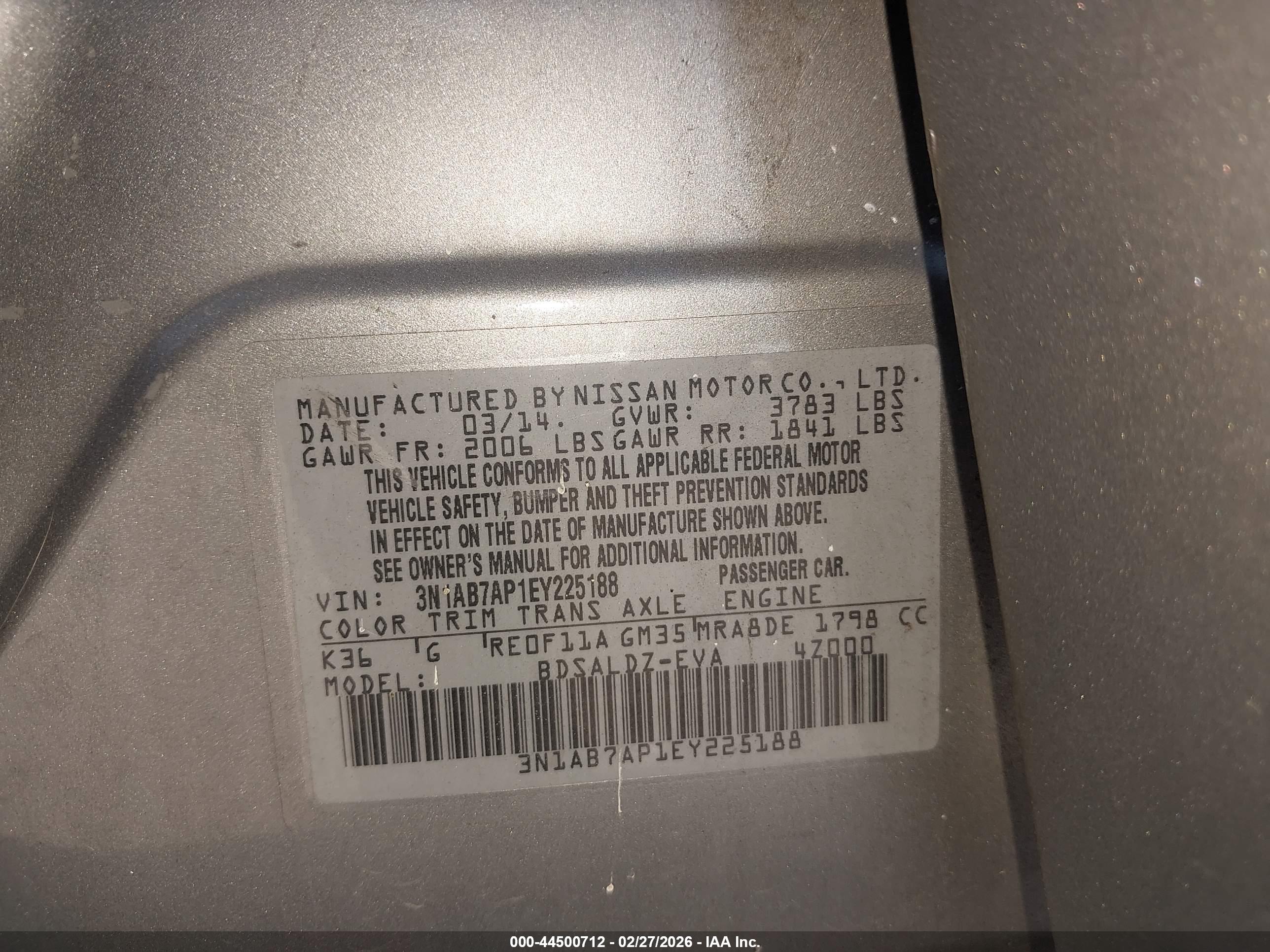 NISSAN SENTRA image 9