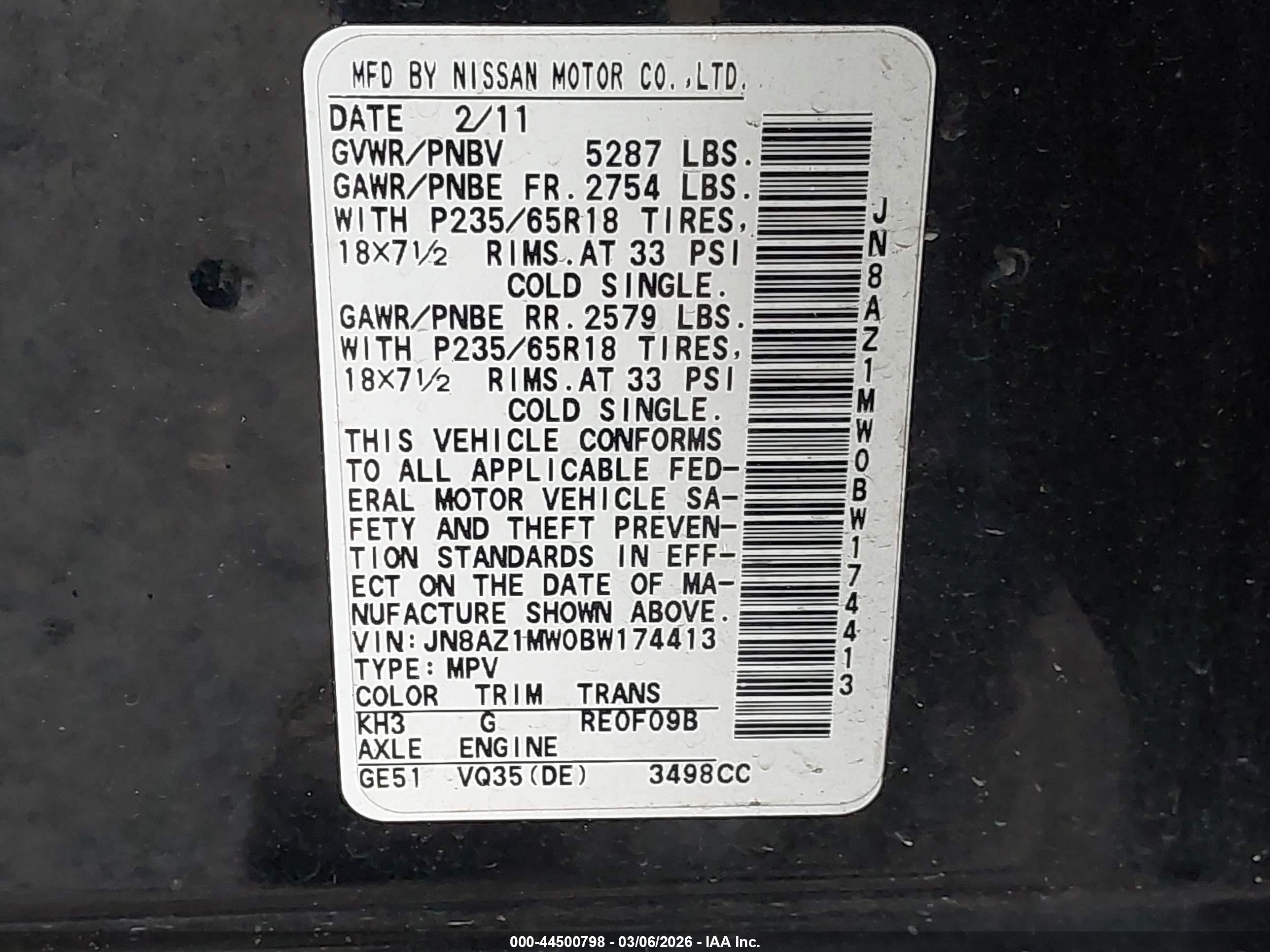 NISSAN MURANO image 9