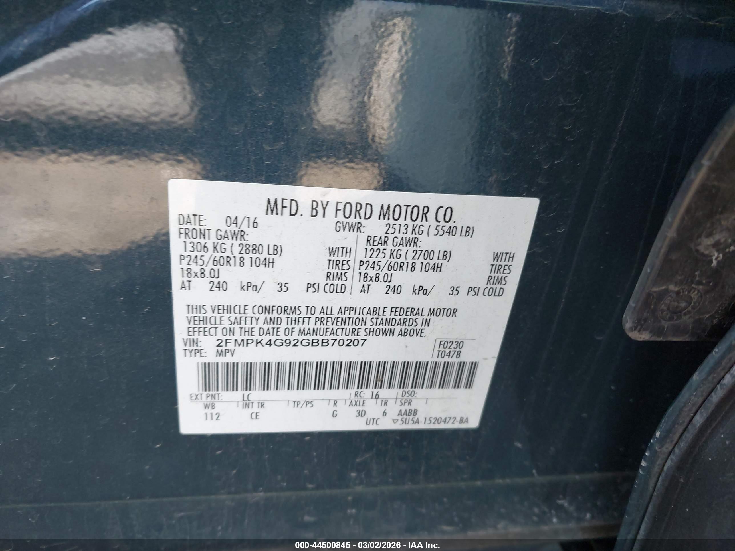 FORD EDGE image 9