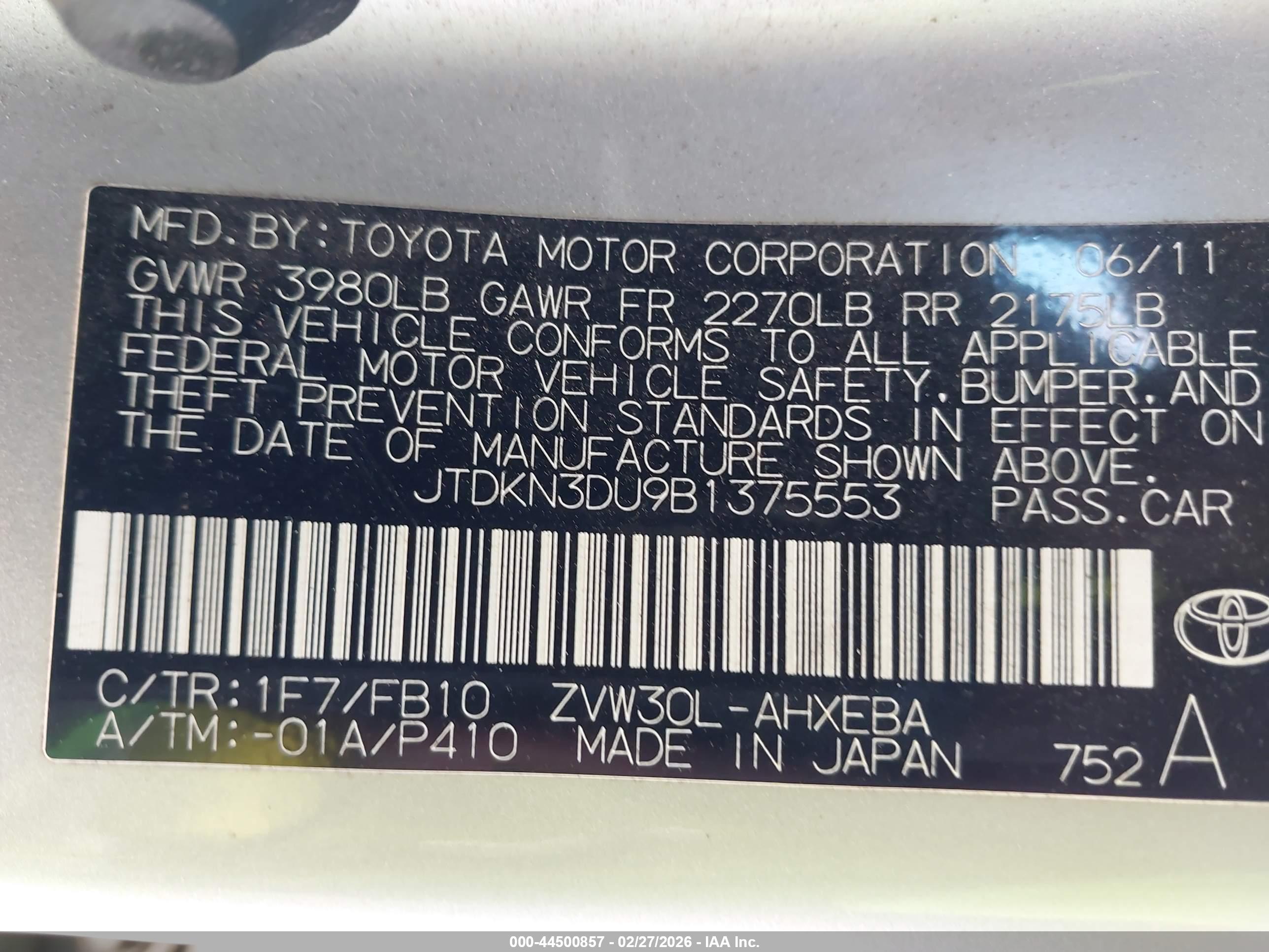 TOYOTA PRIUS image 9