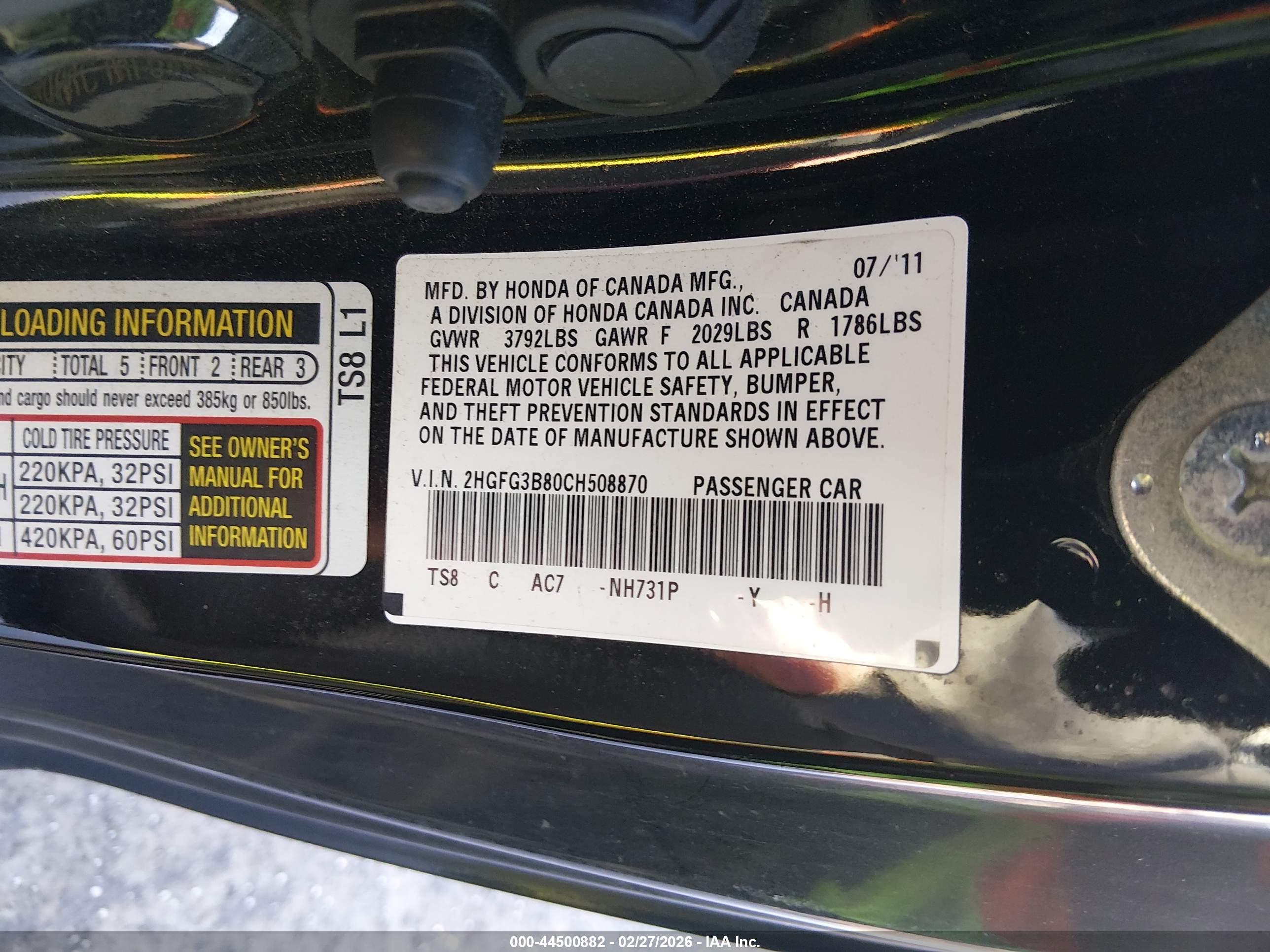 HONDA CIVIC image 9