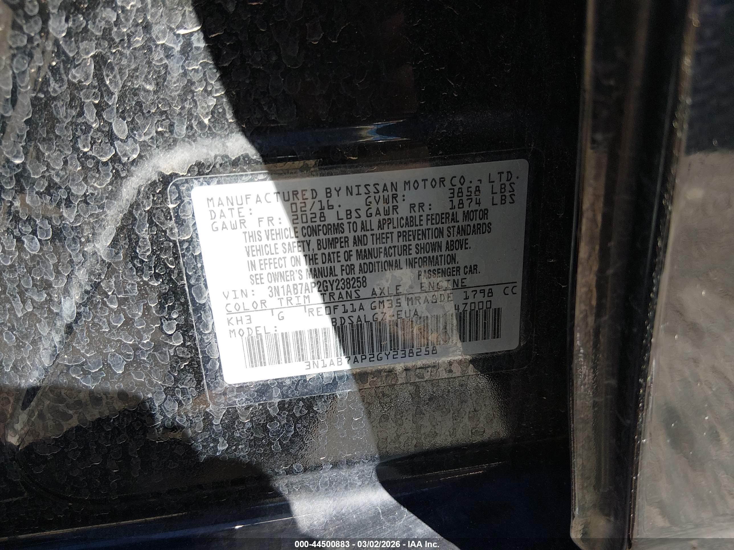 NISSAN SENTRA image 9