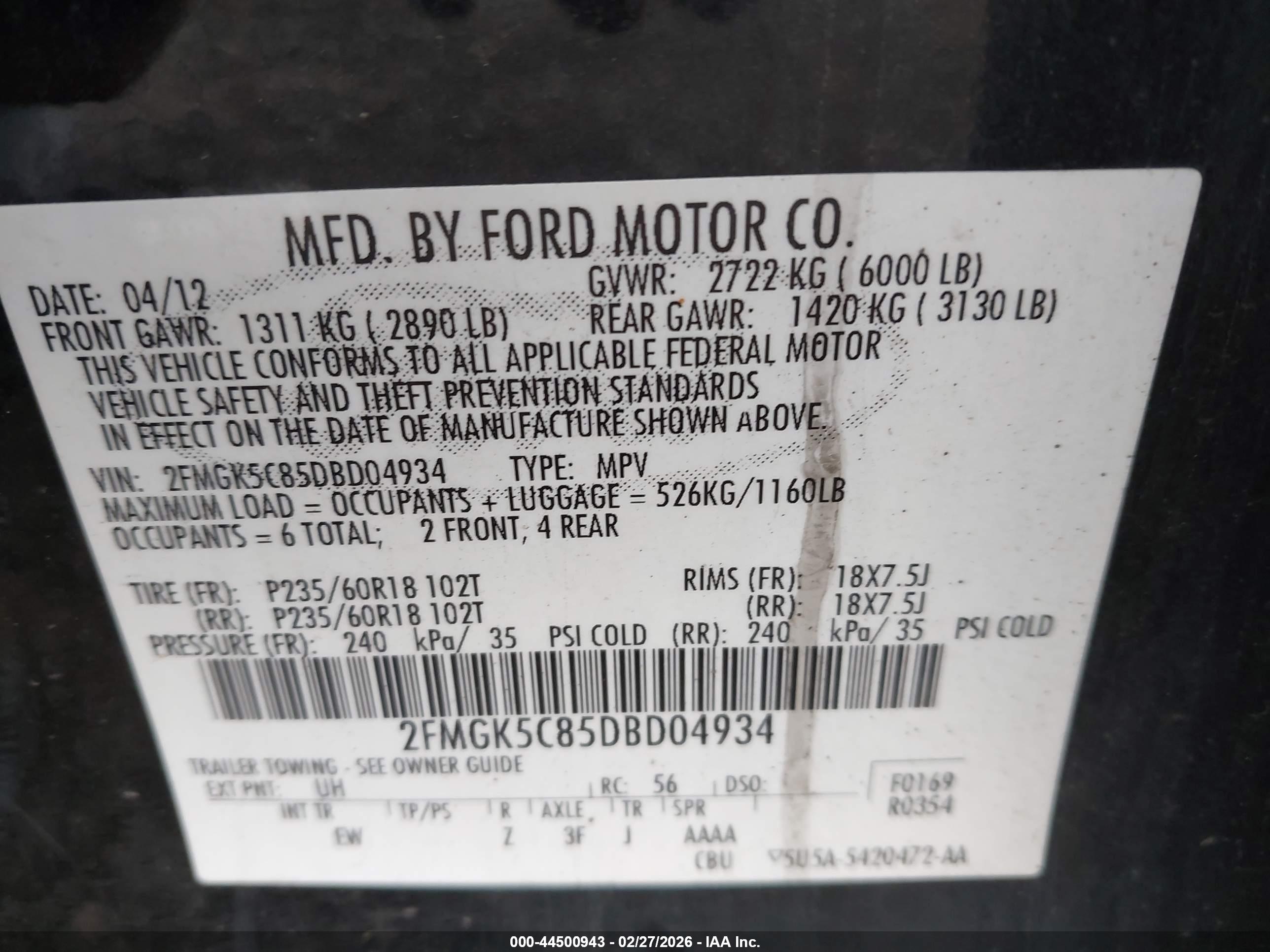 FORD FLEX image 9