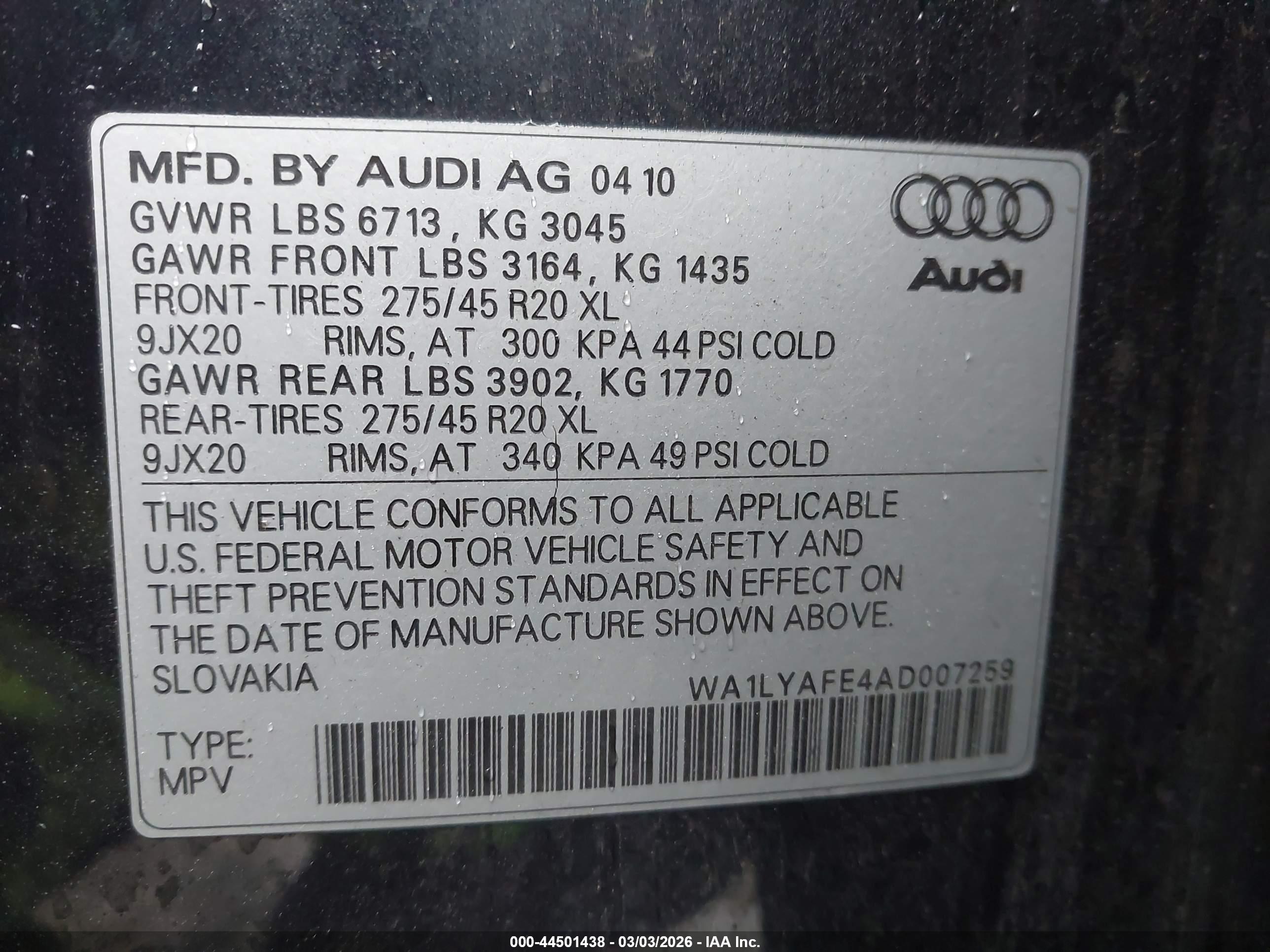 AUDI Q7 image 9