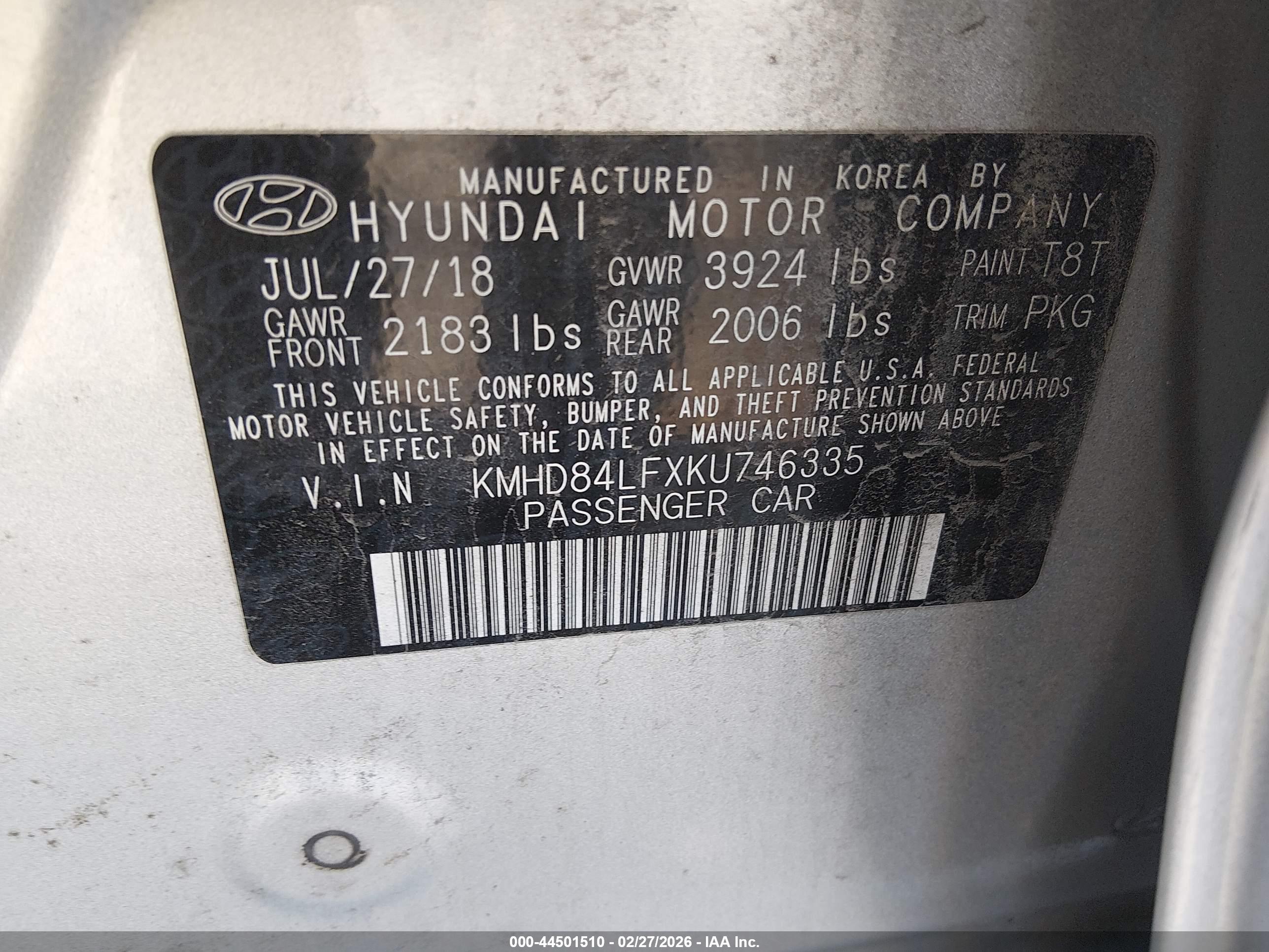 HYUNDAI ELANTRA image 9