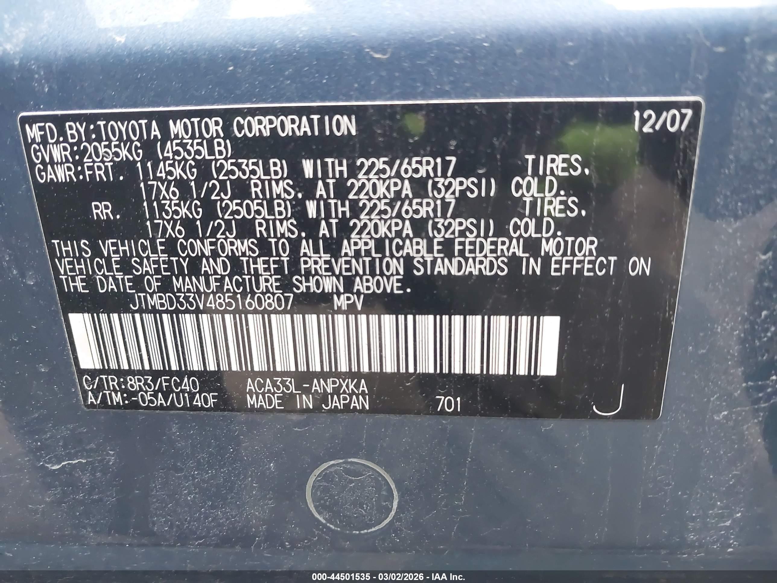 TOYOTA RAV4 image 9