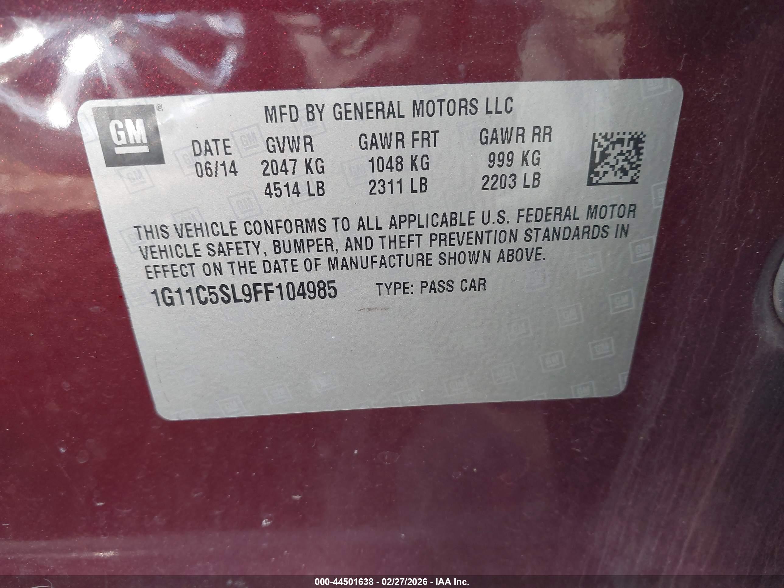 CHEVROLET MALIBU image 9