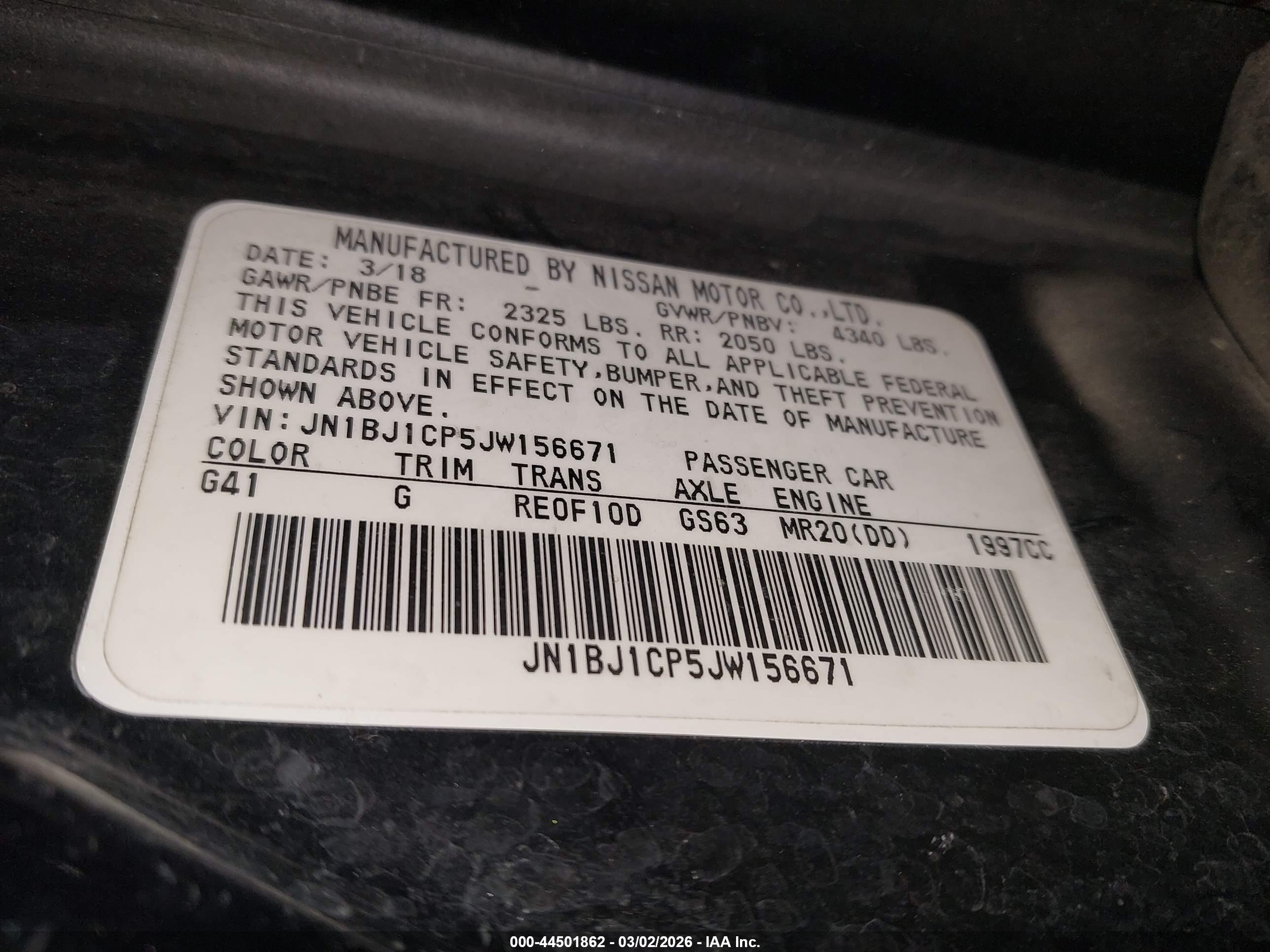 NISSAN ROGUE image 9