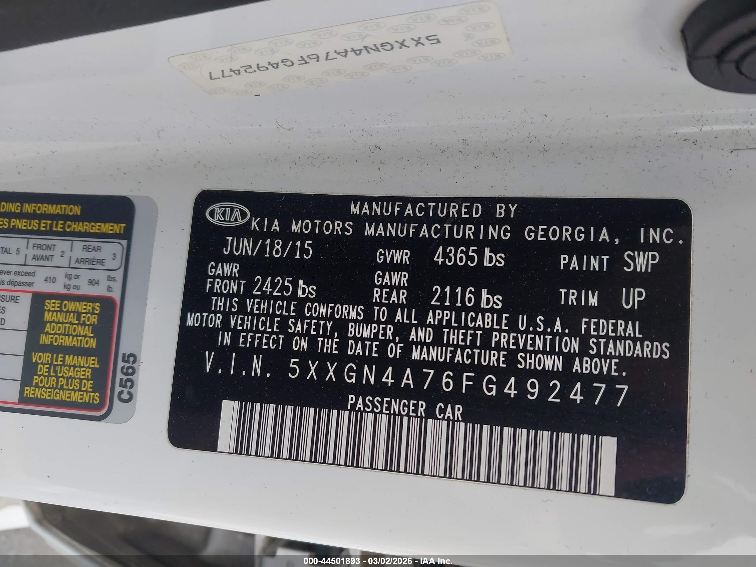KIA OPTIMA image 9