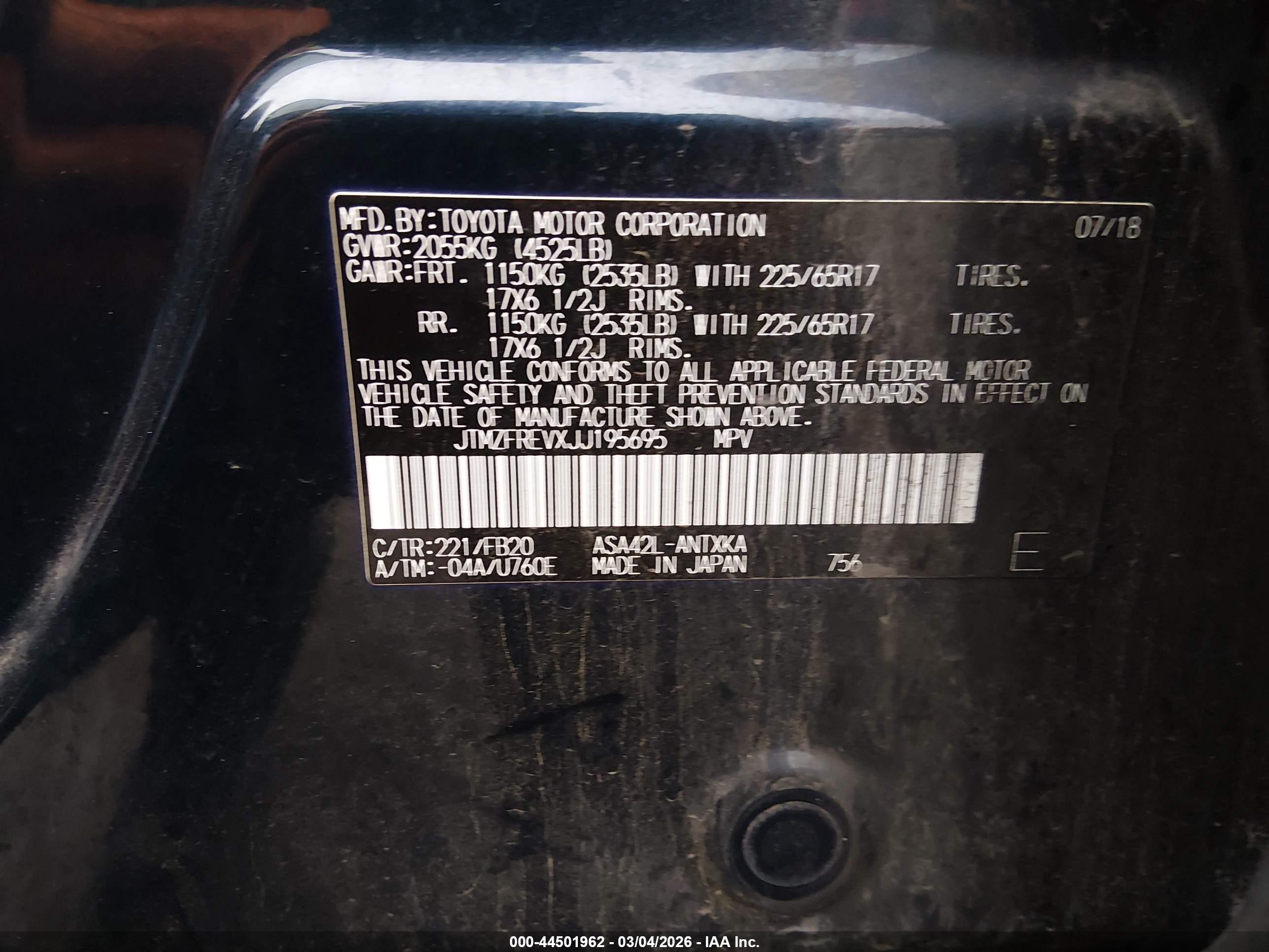 TOYOTA RAV4 image 9