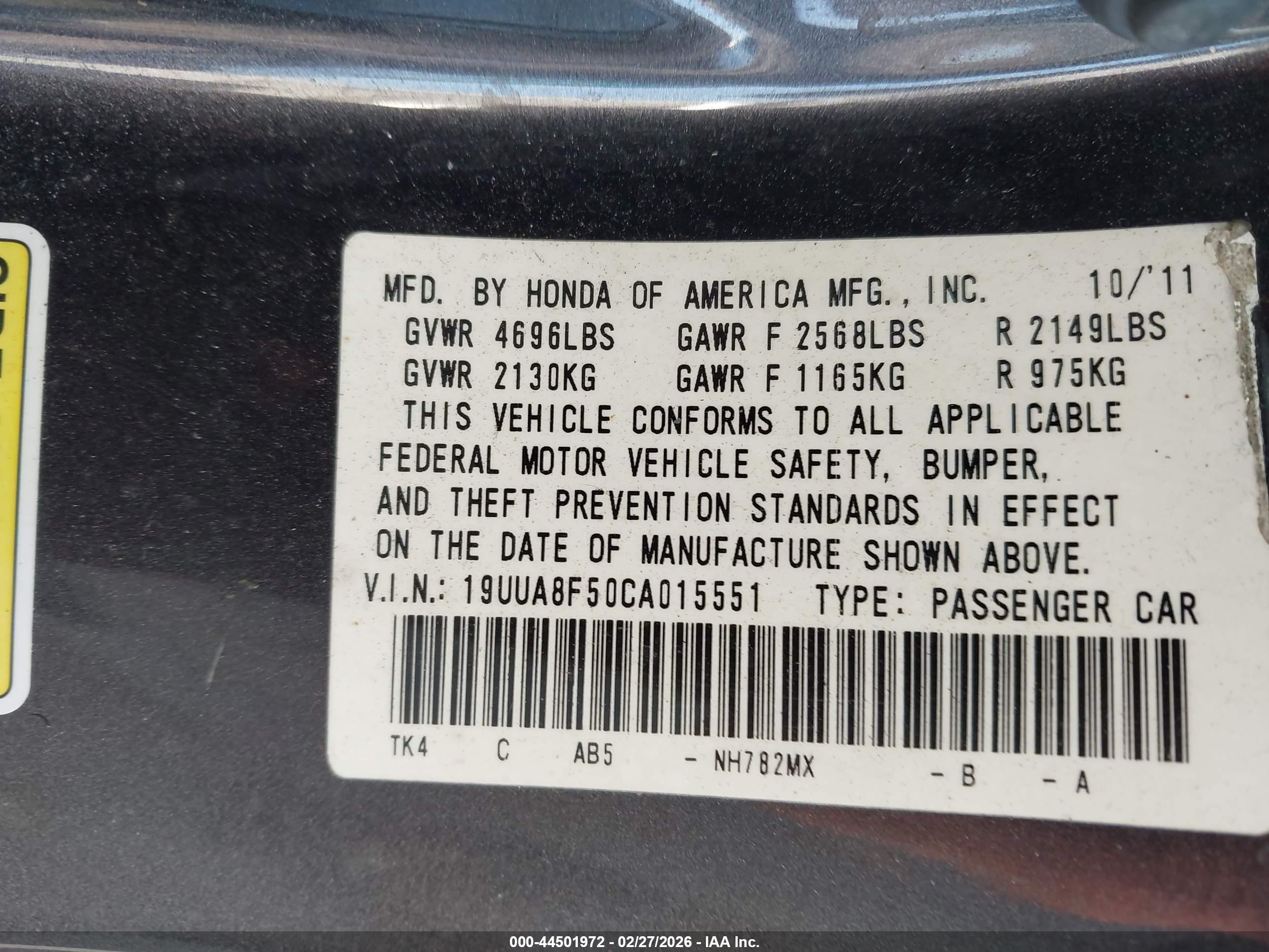 ACURA TL image 9