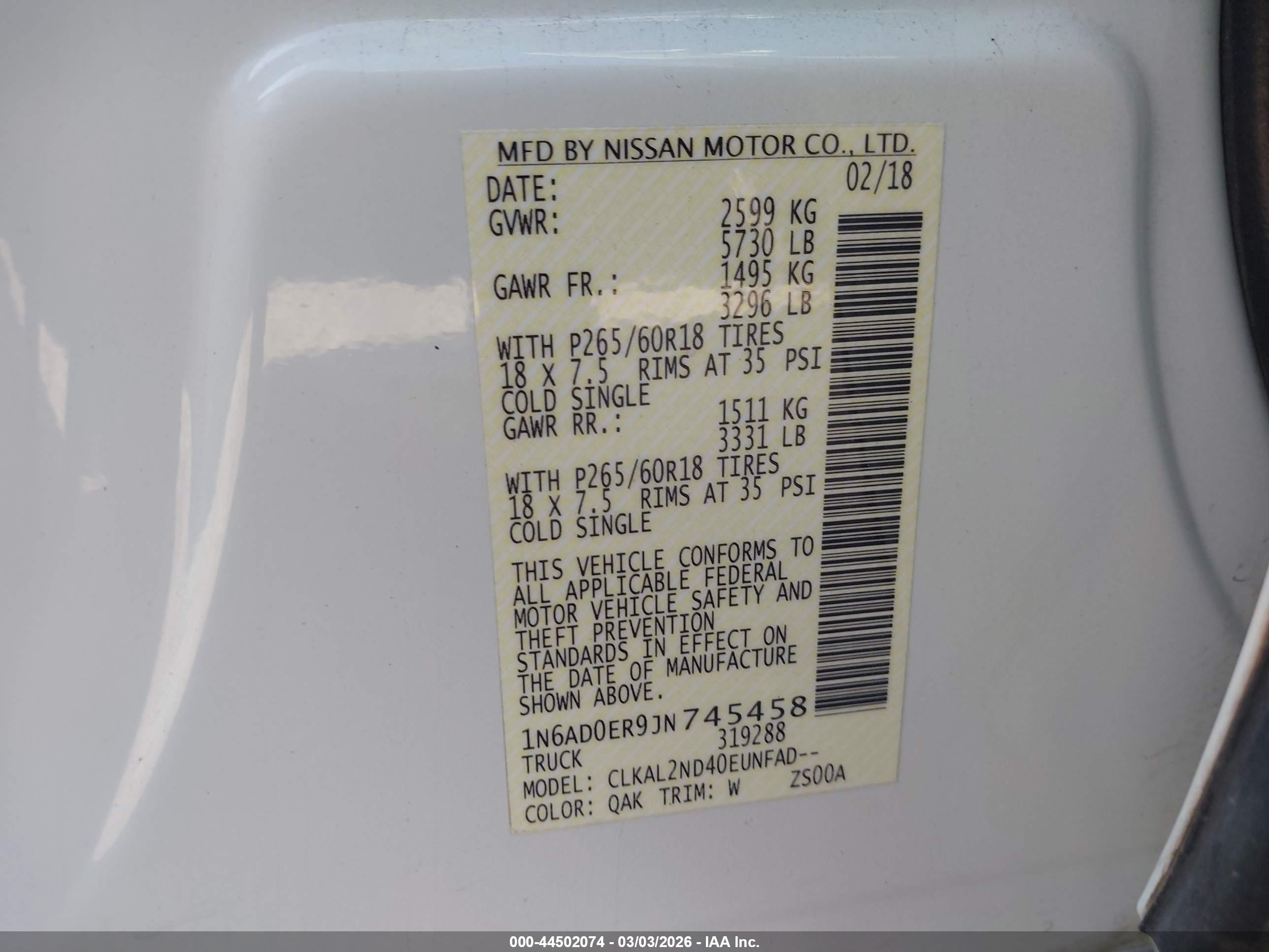 NISSAN FRONTIER image 9