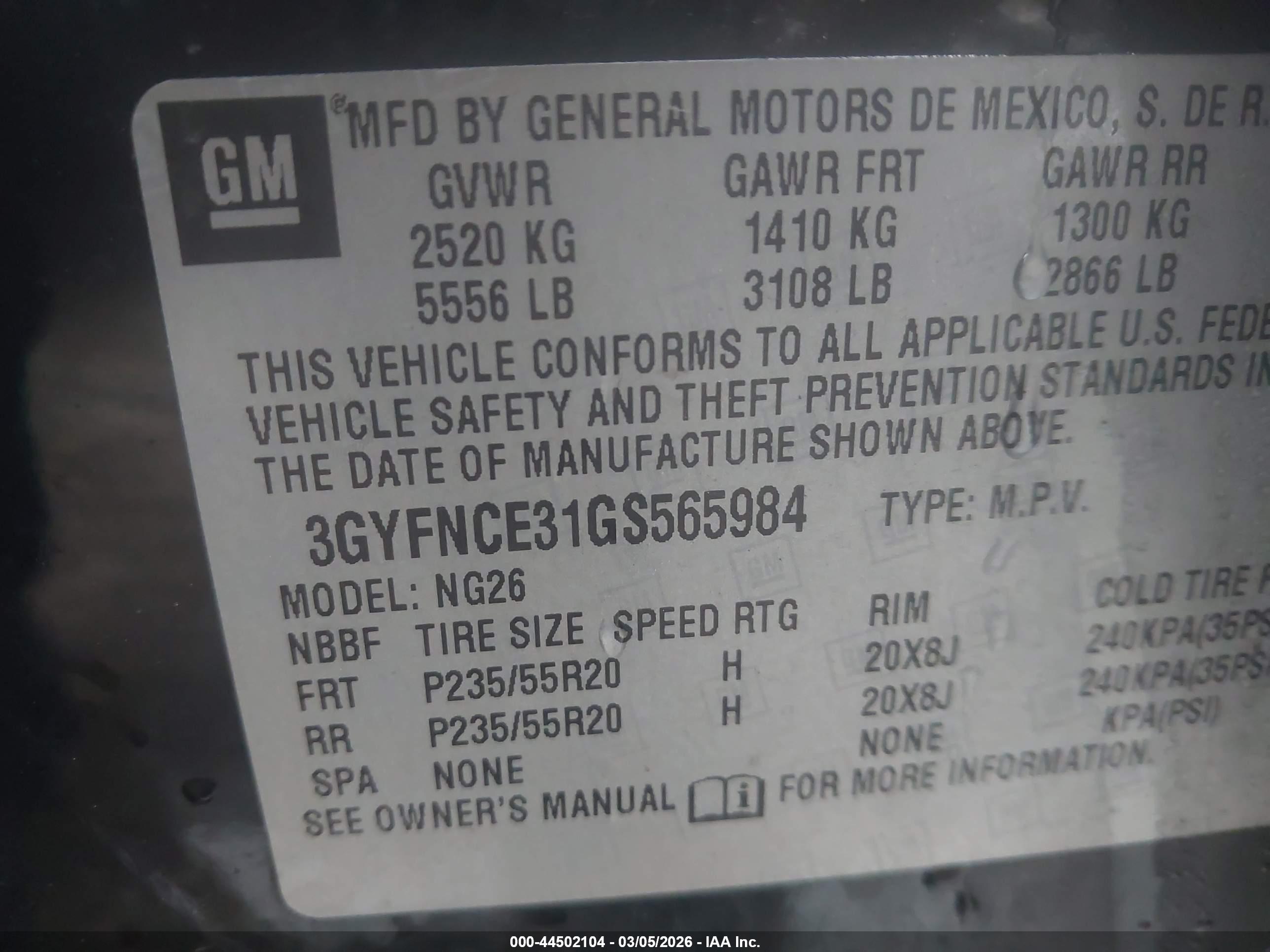 CADILLAC SRX image 9