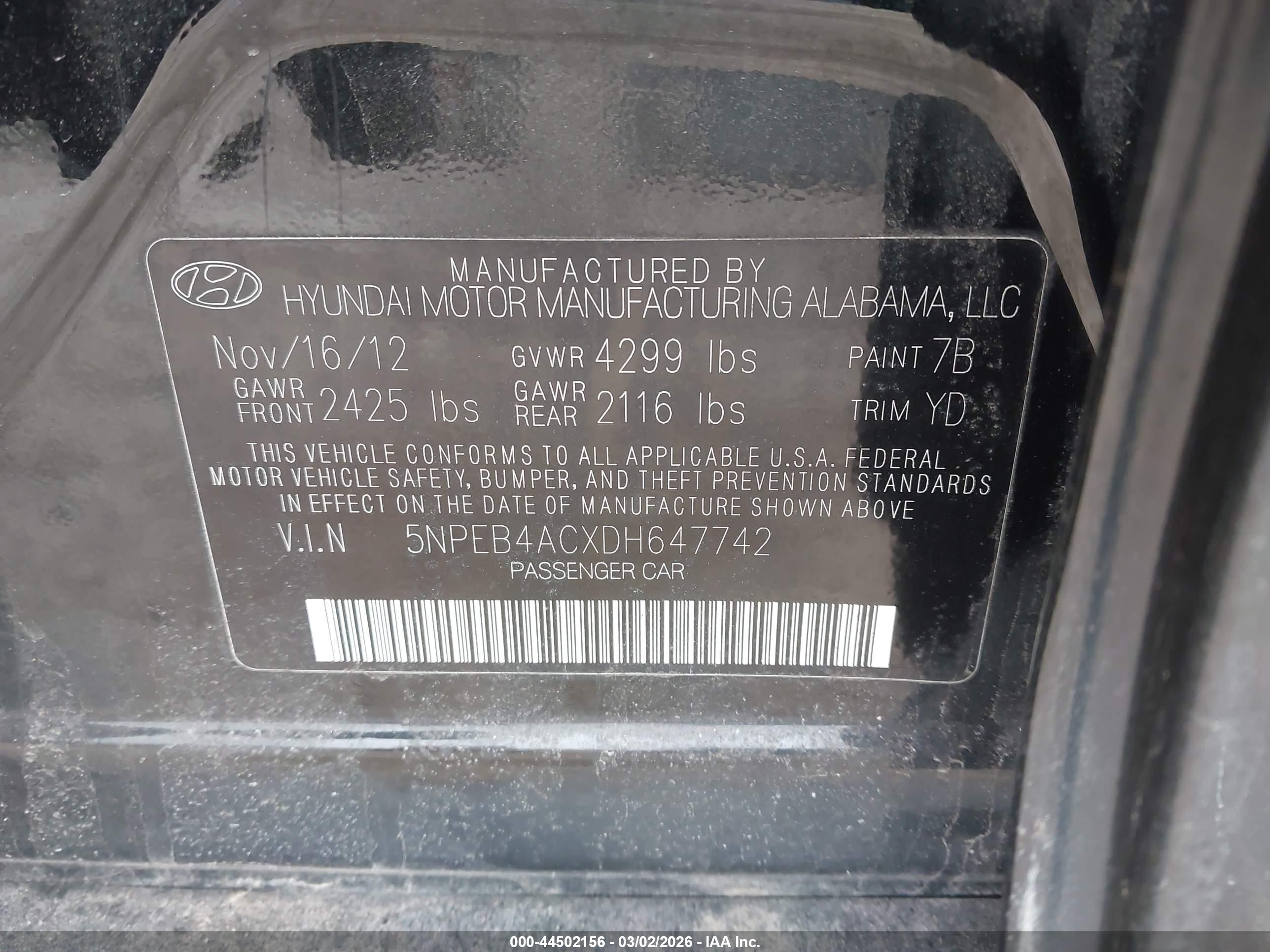 HYUNDAI SONATA image 9