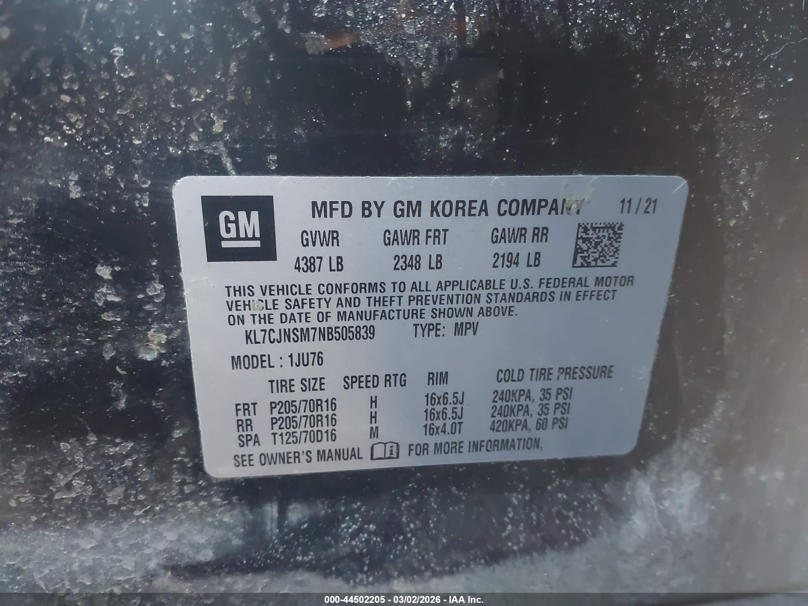CHEVROLET TRAX image 9