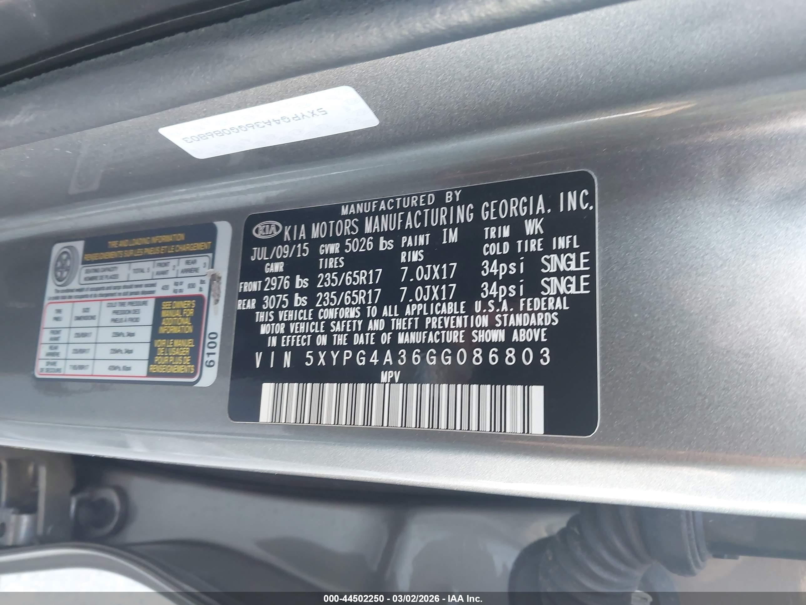 KIA SORENTO image 9